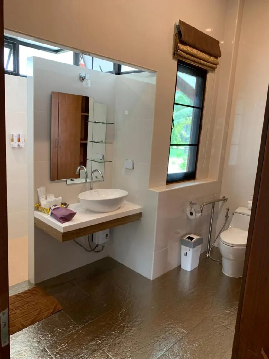 Bathroom in ThaiLife Wellness & Meditation Resort- SHA Plus