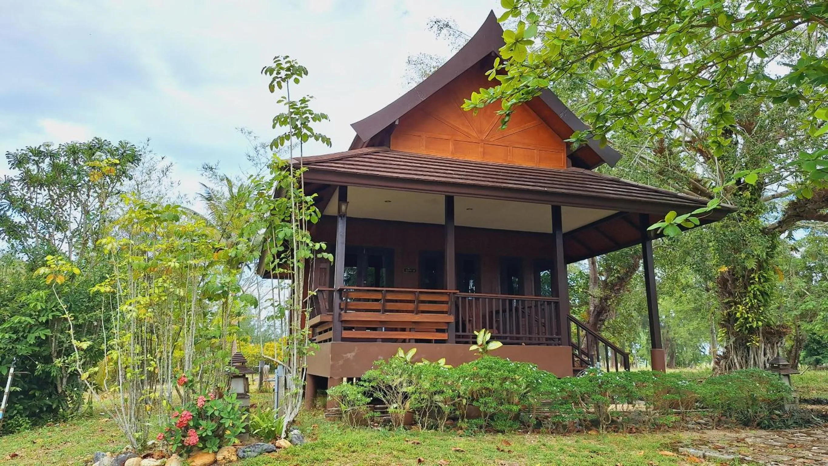 Natural landscape in ThaiLife Wellness & Meditation Resort- SHA Plus