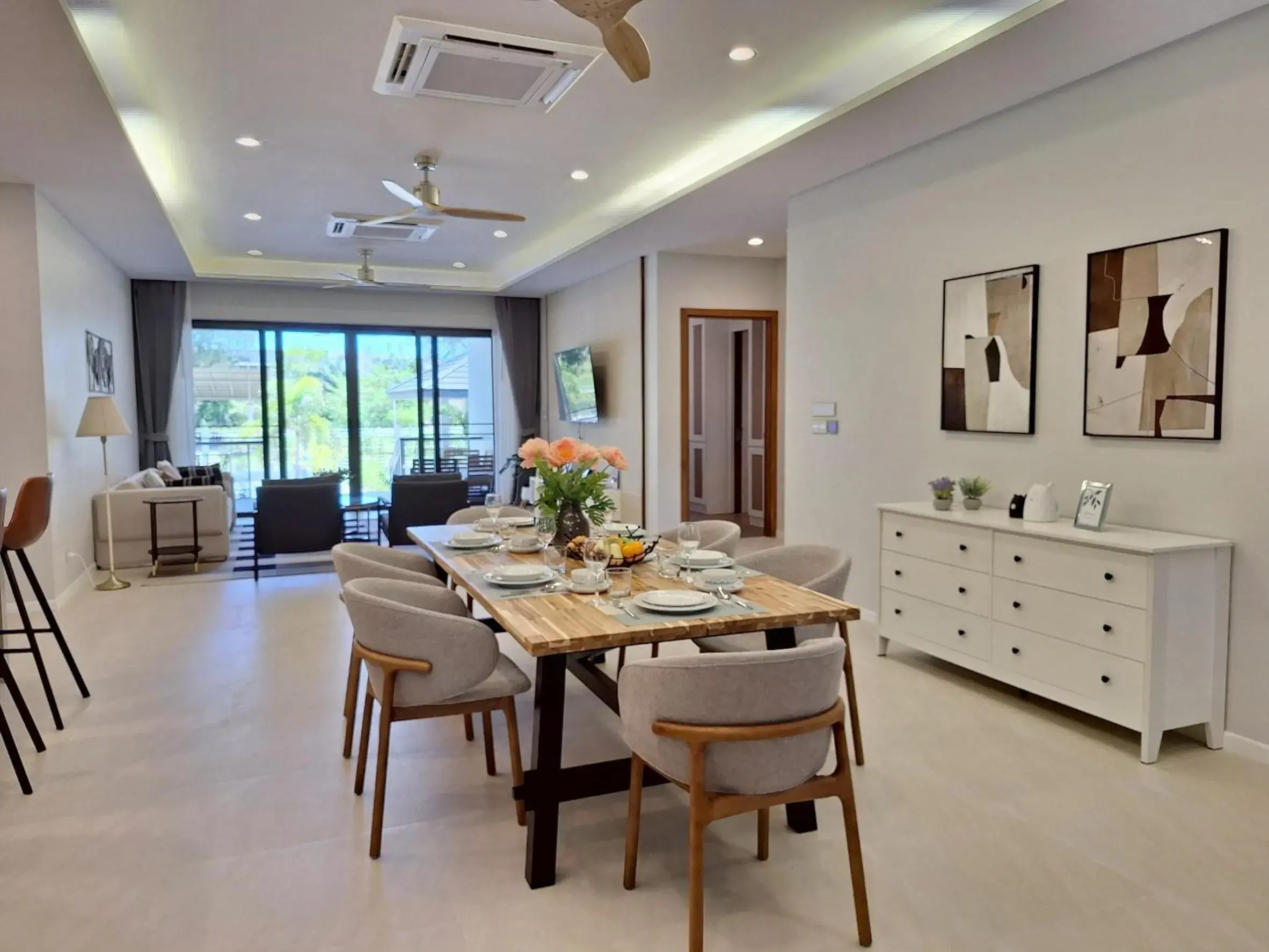 Living room in ThaiLife Wellness & Meditation Resort- SHA Plus Living room in ThaiLife Wellness & Meditation Resort- SHA Plus