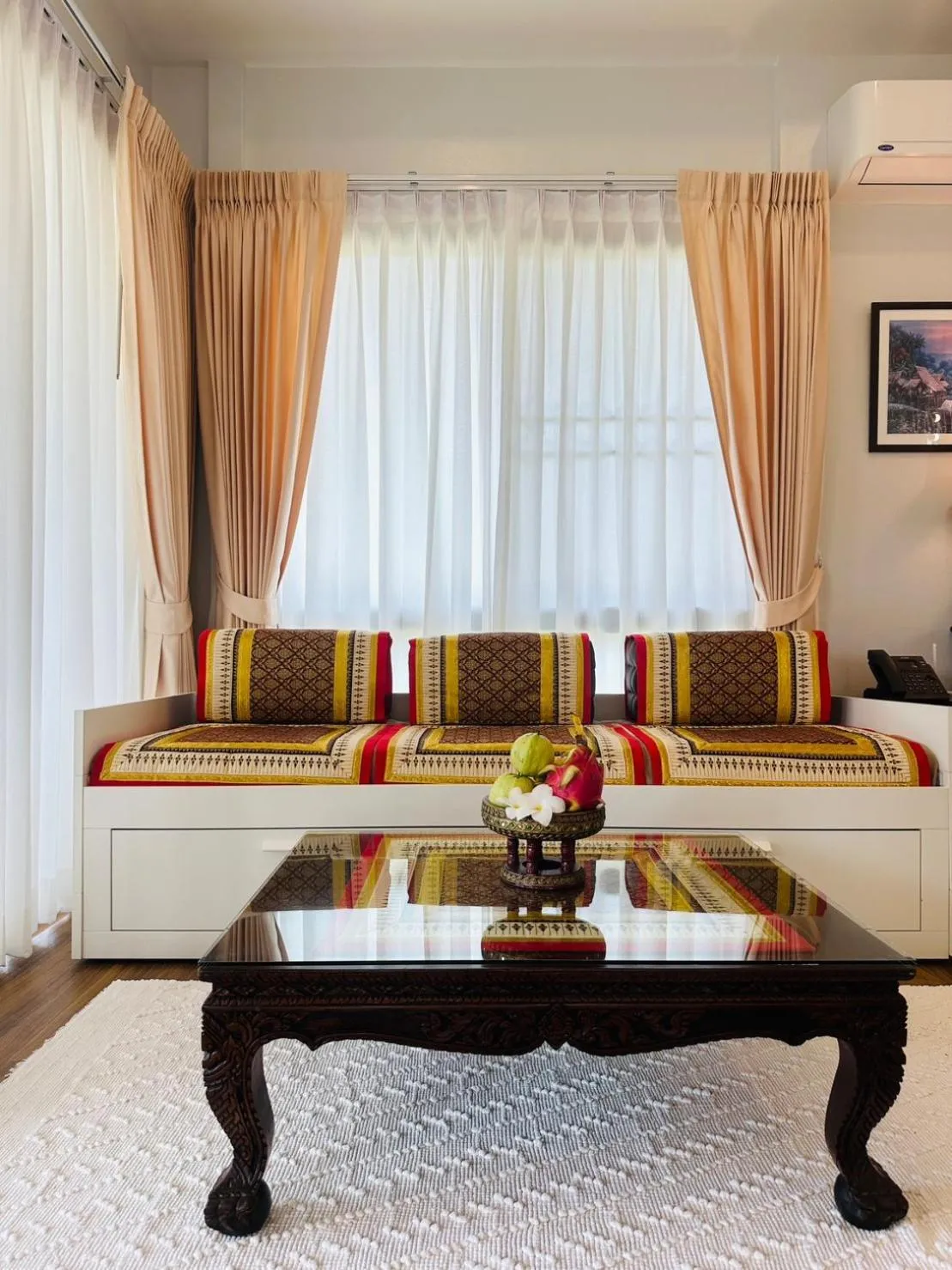 Seating area in ThaiLife Wellness & Meditation Resort- SHA Plus