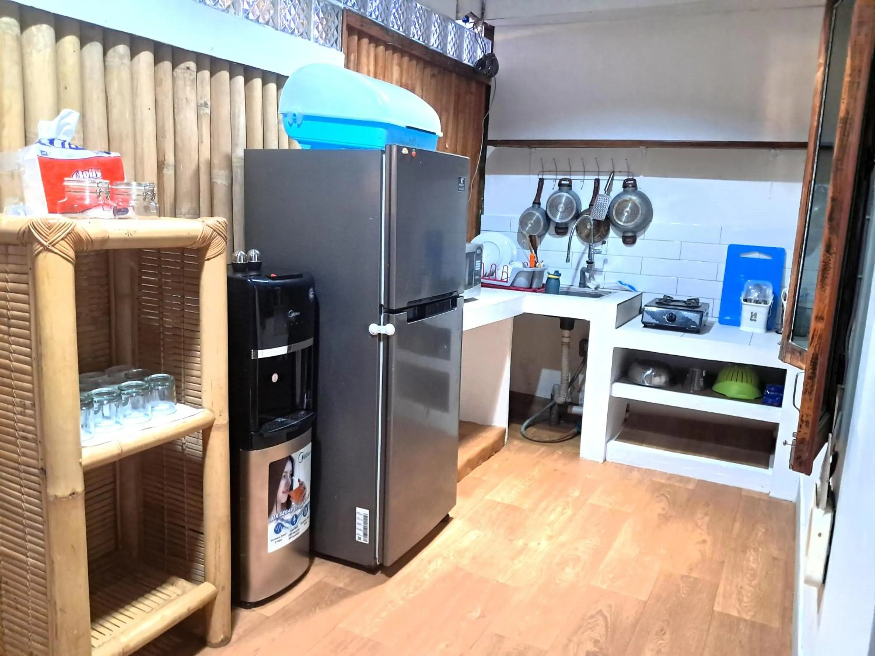 Kitchen or kitchenette in Katara Gili, Boutique Rooms and Bungalows