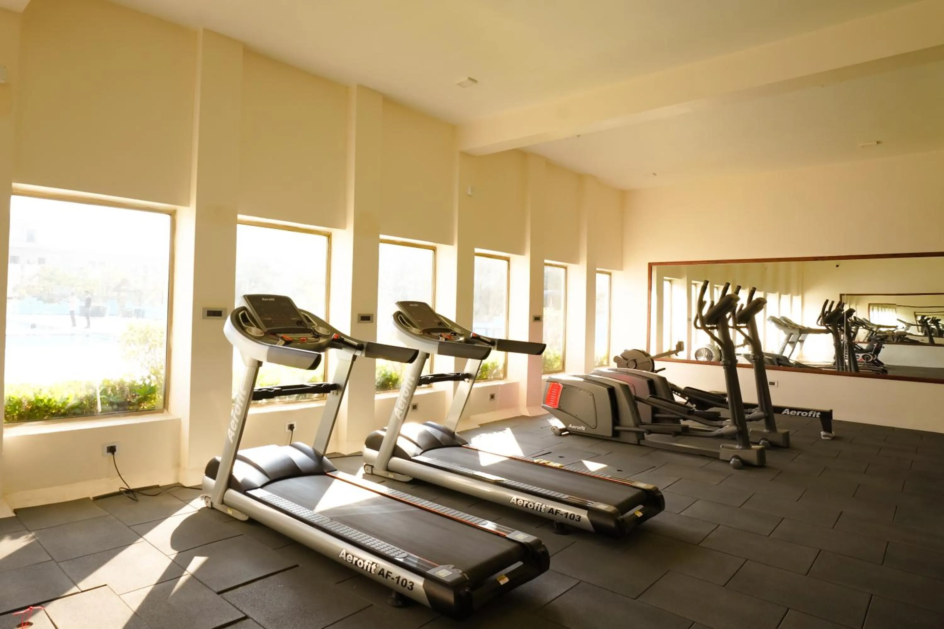 Fitness centre/facilities in Sun Hotel and Resort, Mount Abu