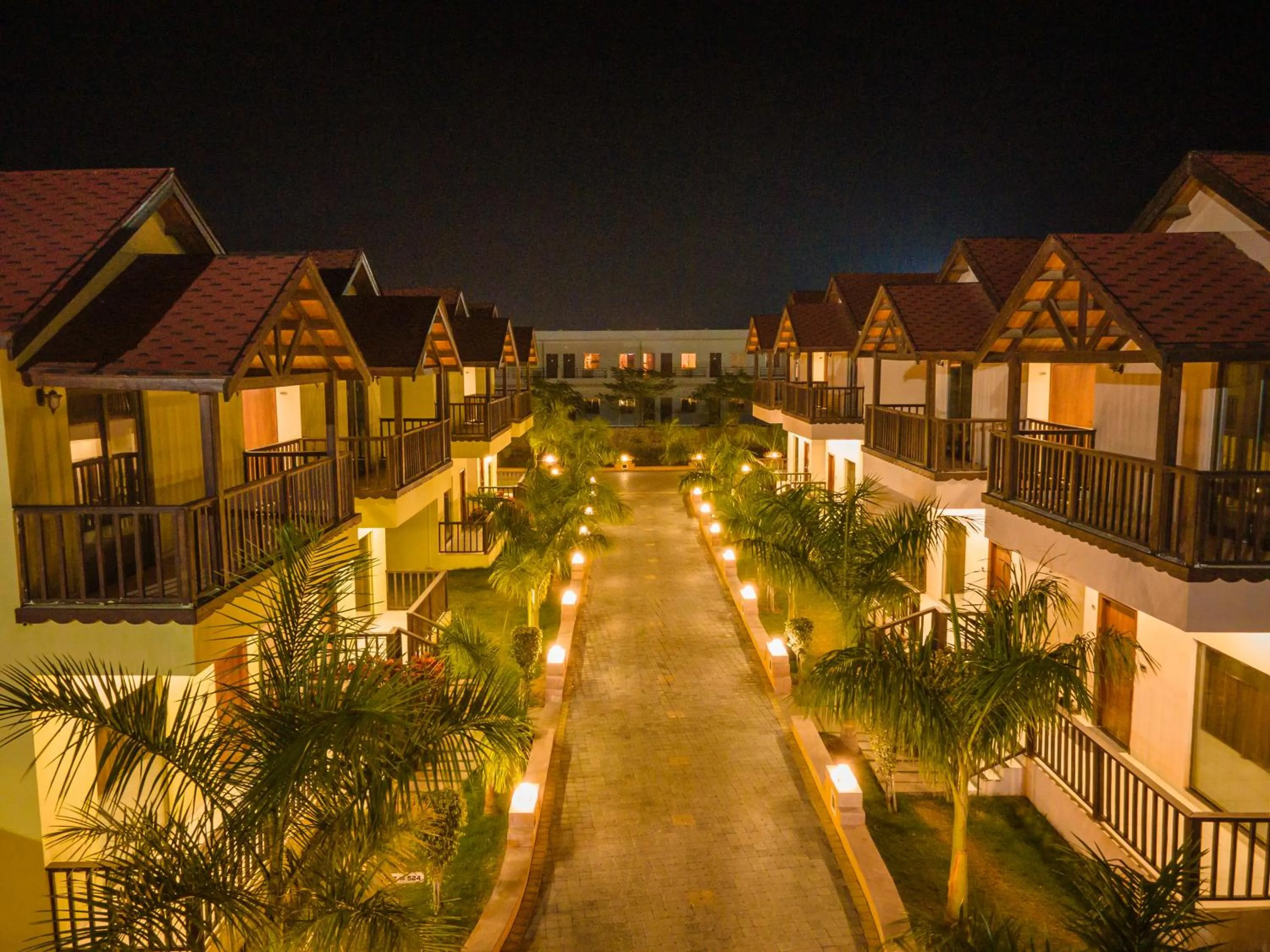 Property building in Sun Hotel and Resort, Mount Abu