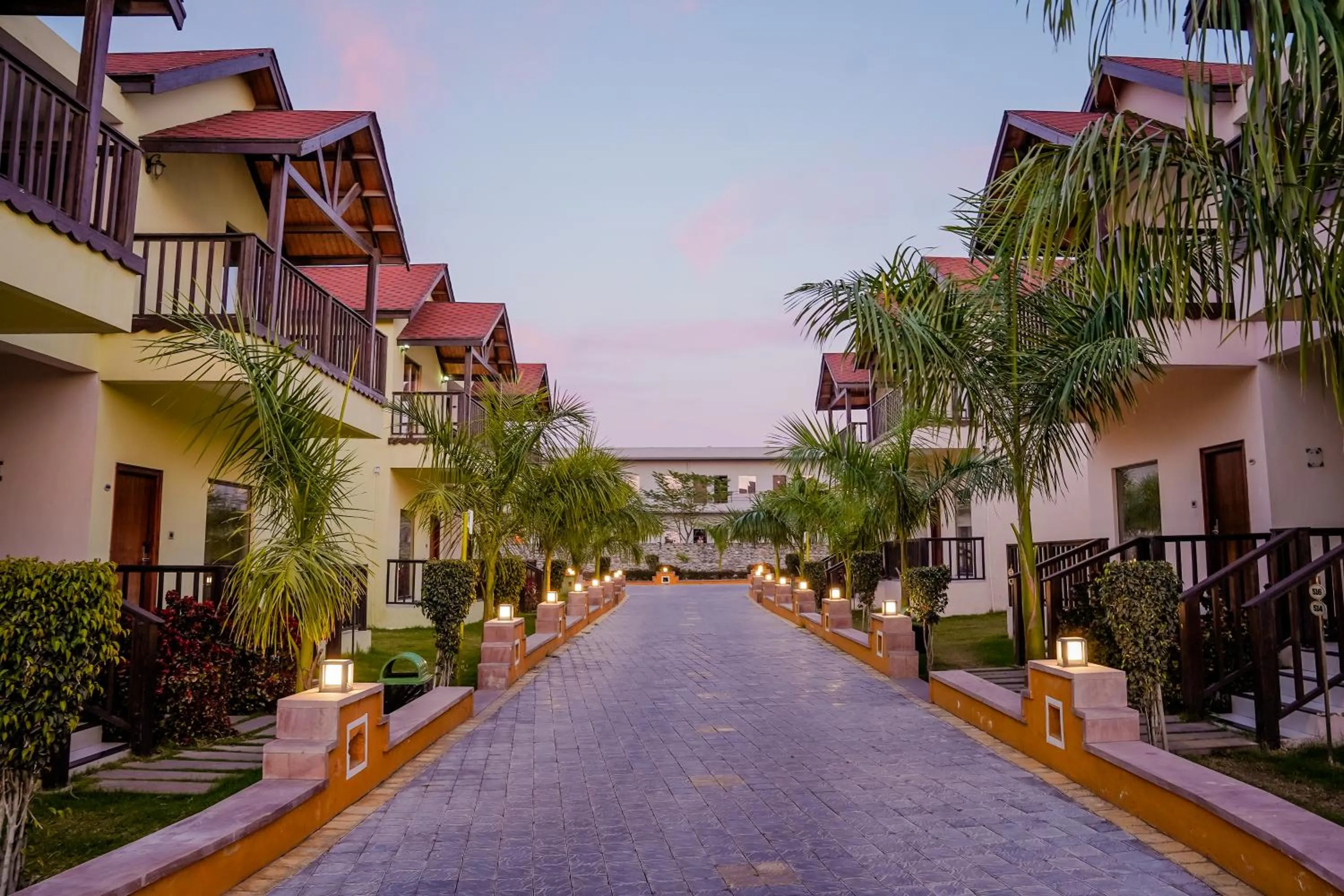 Property building in Sun Hotel and Resort, Mount Abu