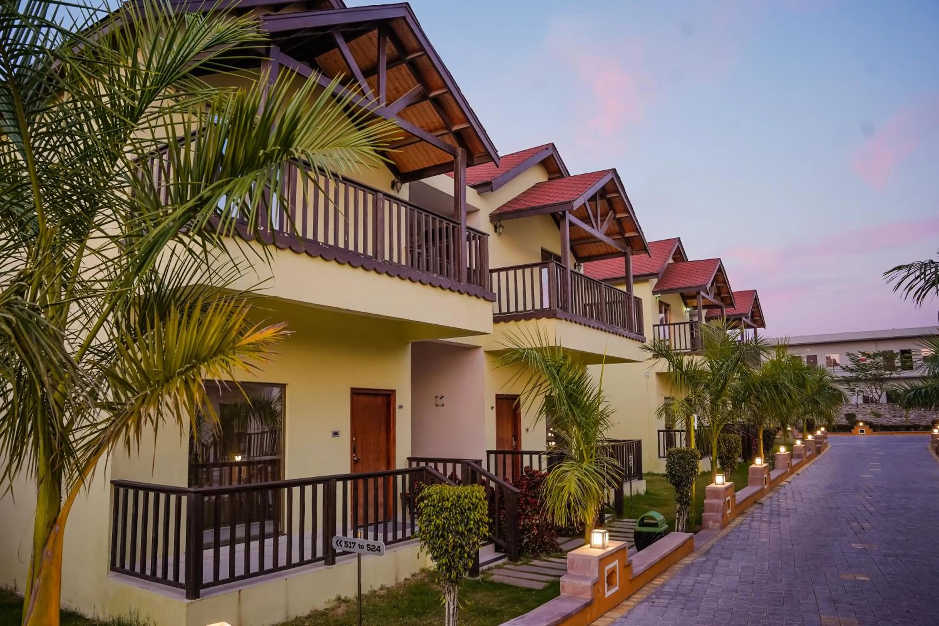 Property building in Sun Hotel and Resort, Mount Abu