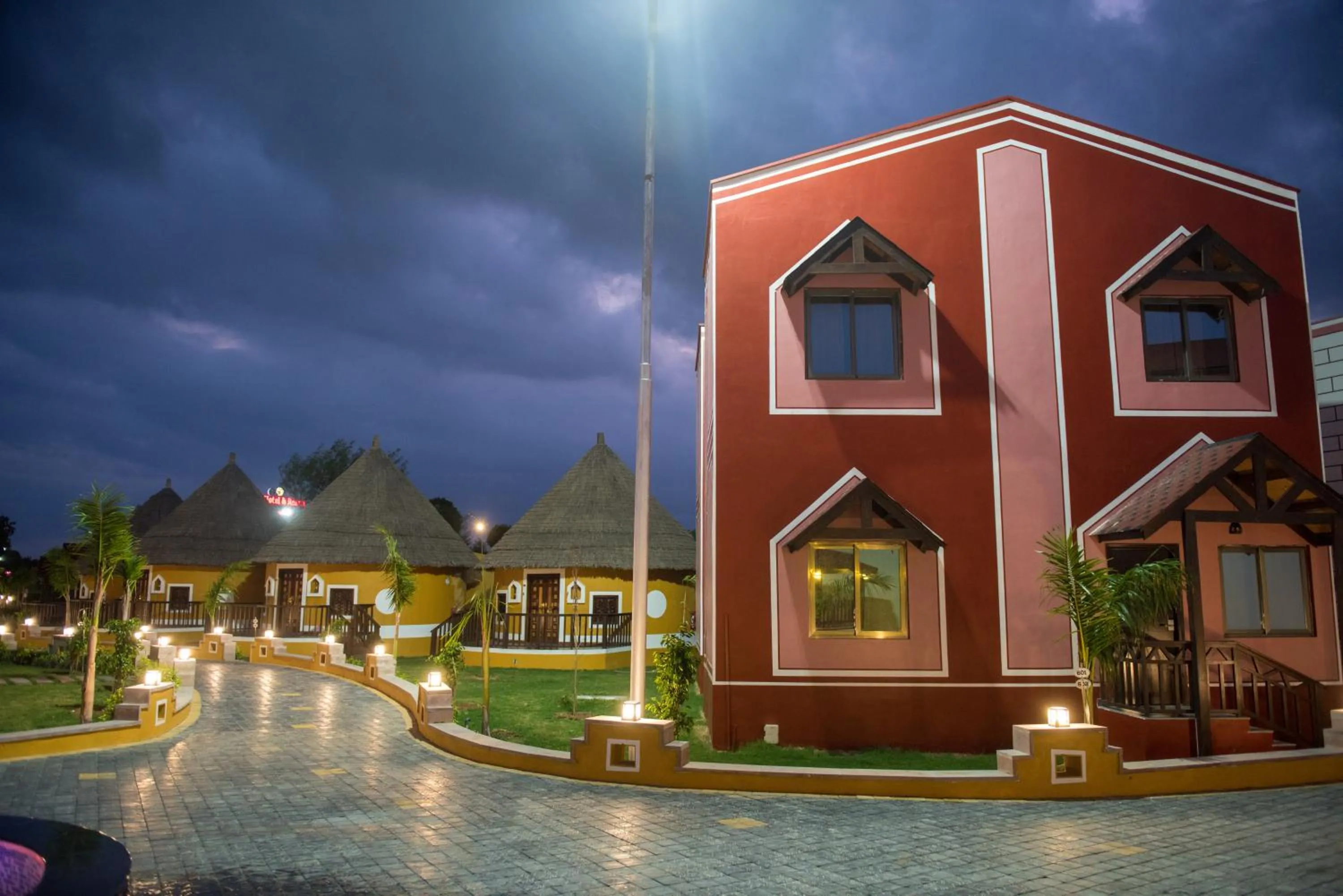 Property building in Sun Hotel and Resort, Mount Abu