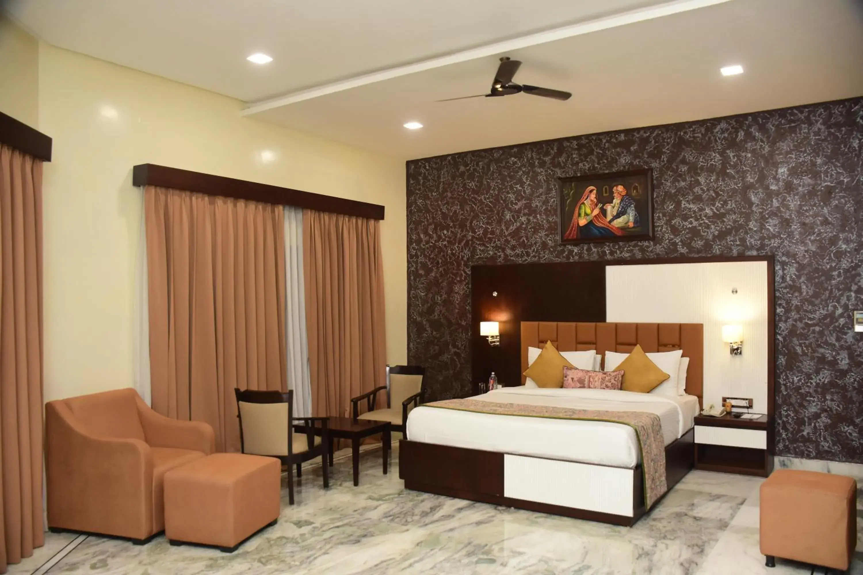 Bed in Sun Hotel and Resort, Mount Abu Bed in Sun Hotel and Resort, Mount Abu
