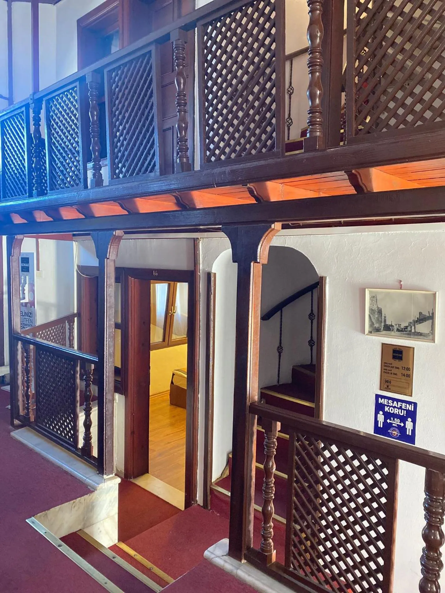 Decorative detail in Konak Hotel Kaleiçi