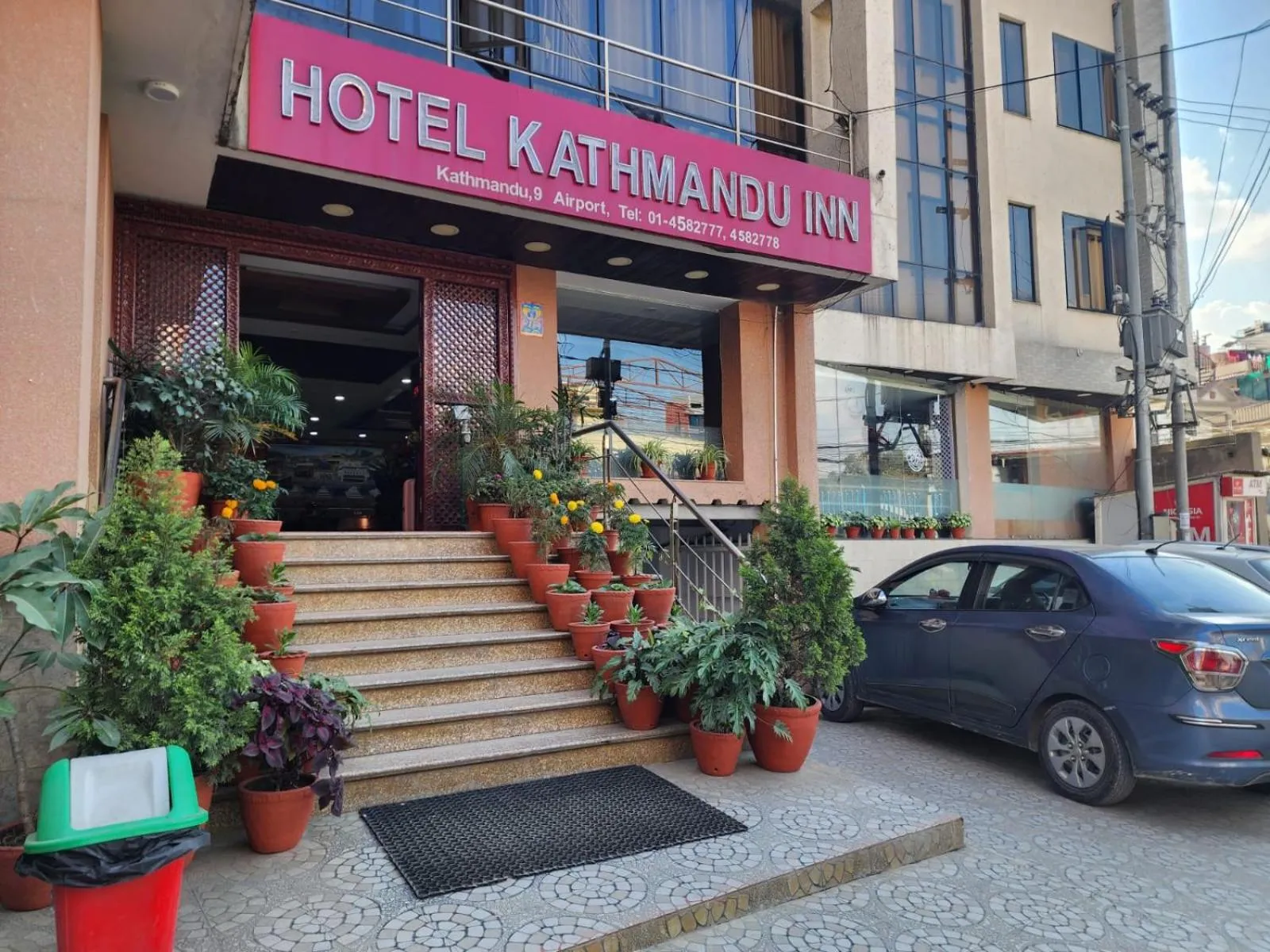 Facade/entrance in Hotel Kathmandu Inn