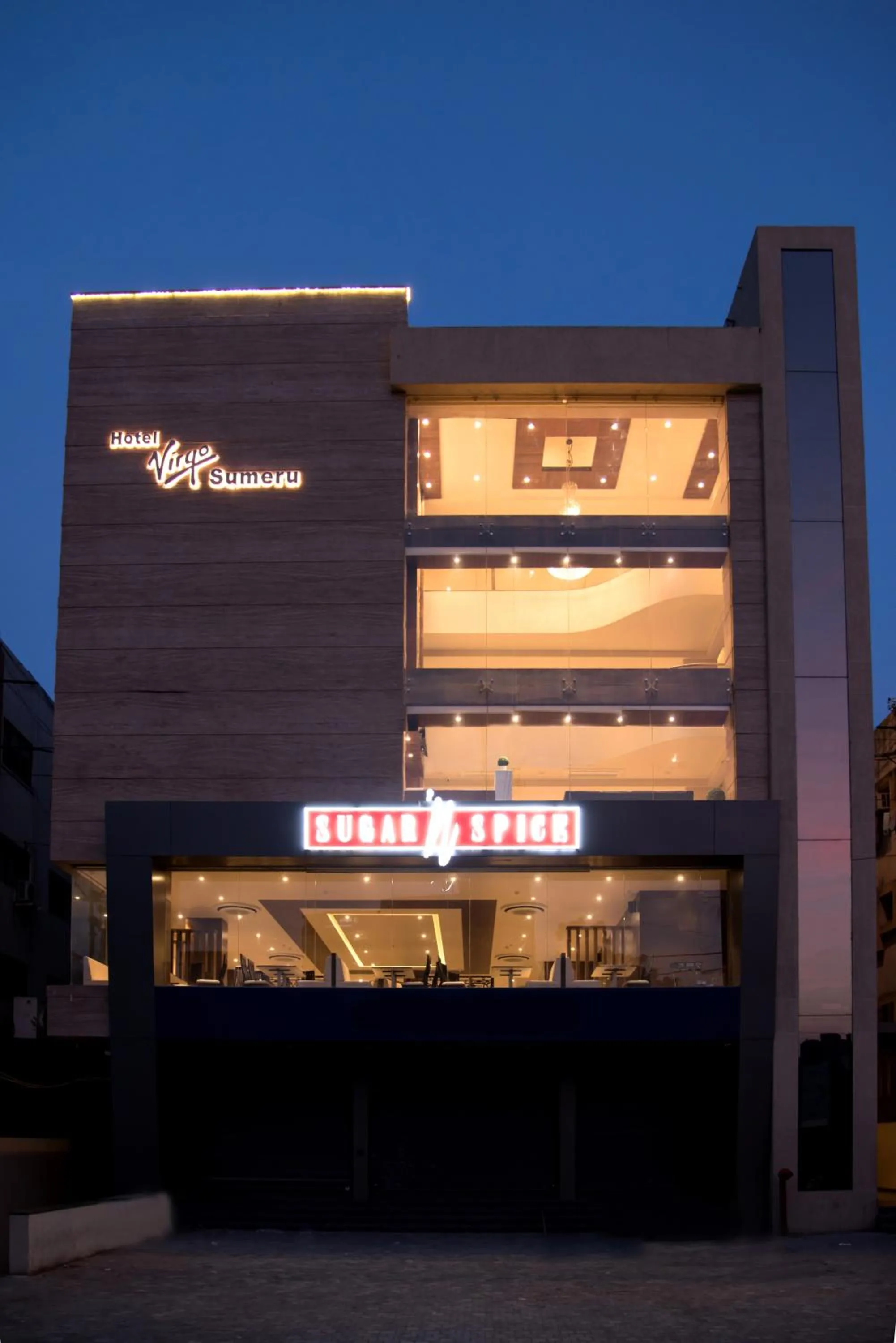 Property building in Hotel Virgo Sumeru