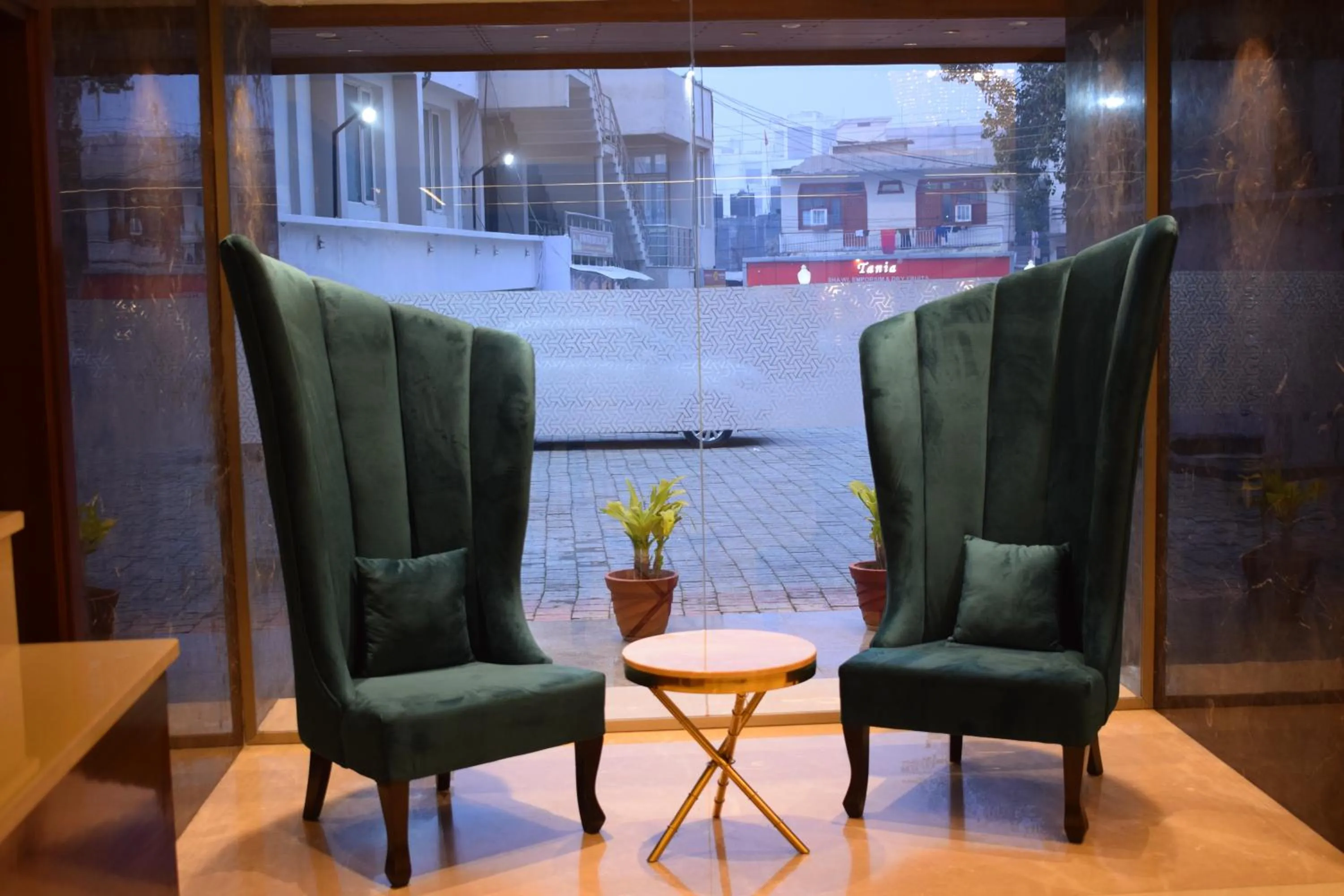 Lobby or reception in Hotel Ambica Katra