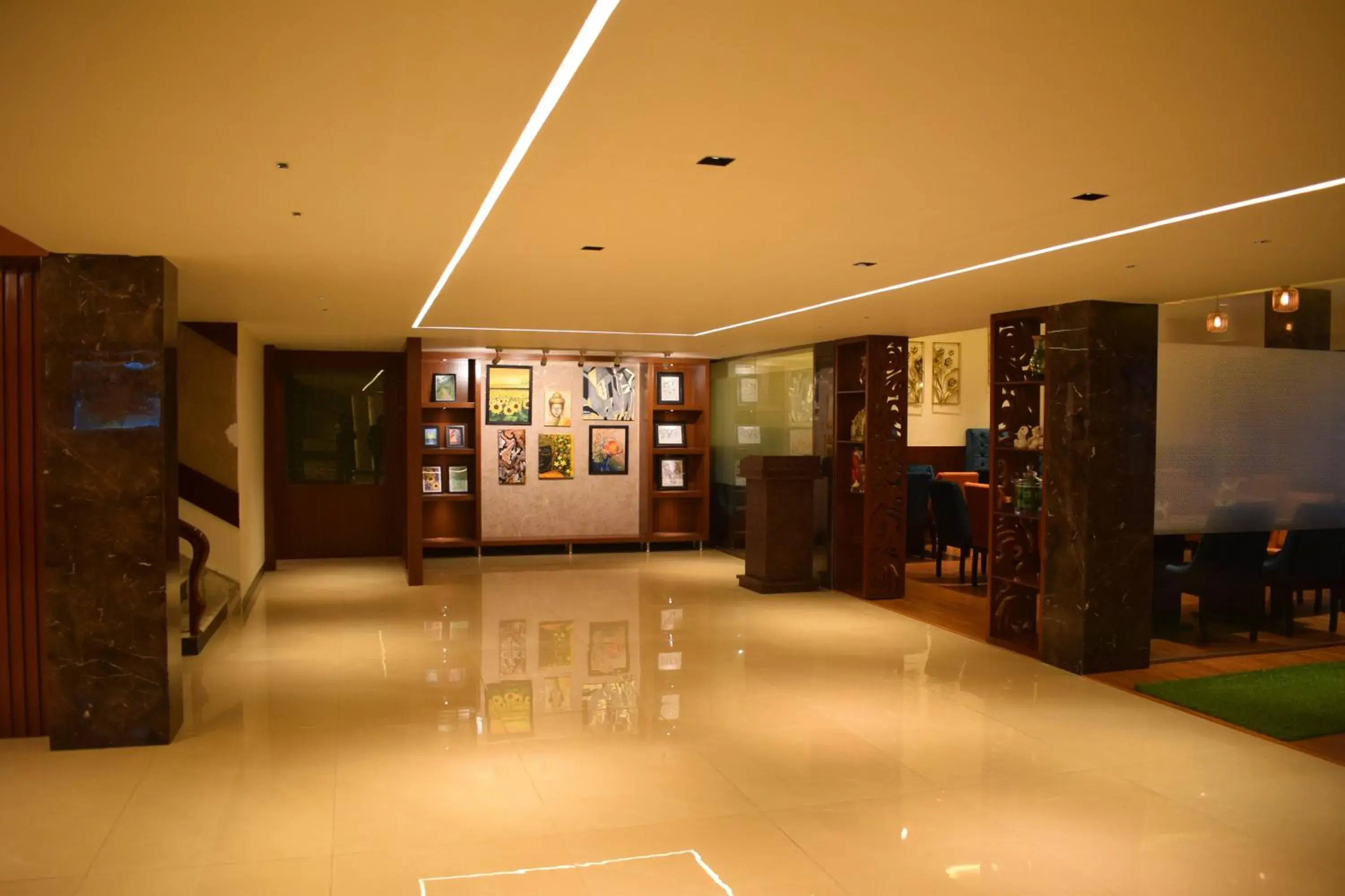 Lobby or reception in Hotel Ambica Katra Lobby or reception in Hotel Ambica Katra