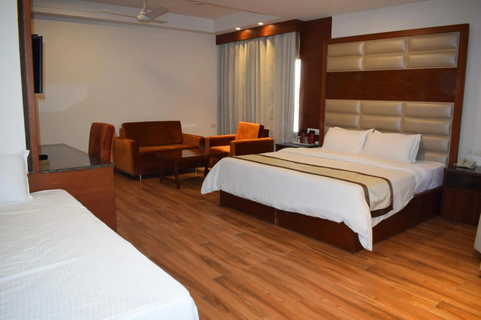 Bedroom, Bed in Hotel Ambica Katra