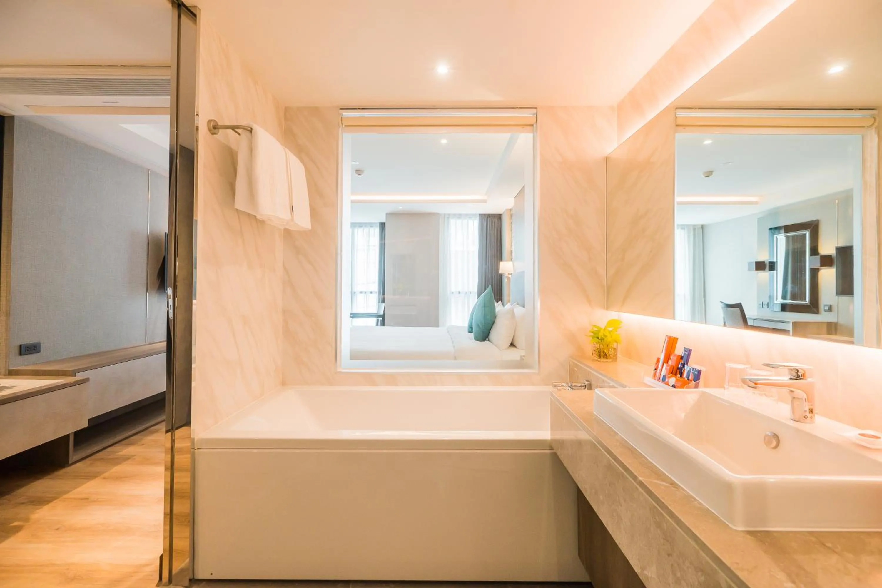 Bathroom in Citrus Suites Sukhumvit 6 by Compass Hospitality