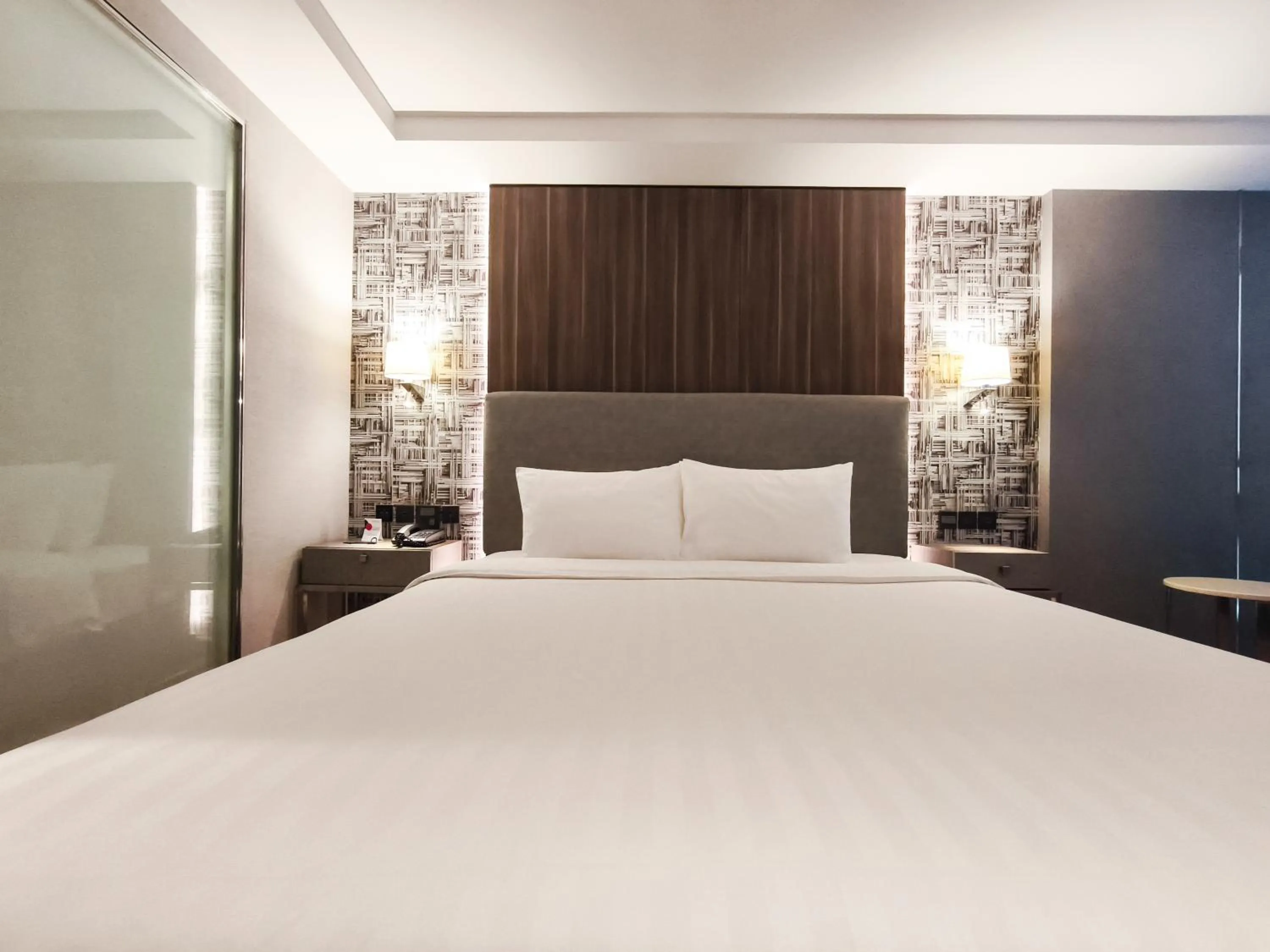 Bedroom, Bed in Citrus Suites Sukhumvit 6 by Compass Hospitality