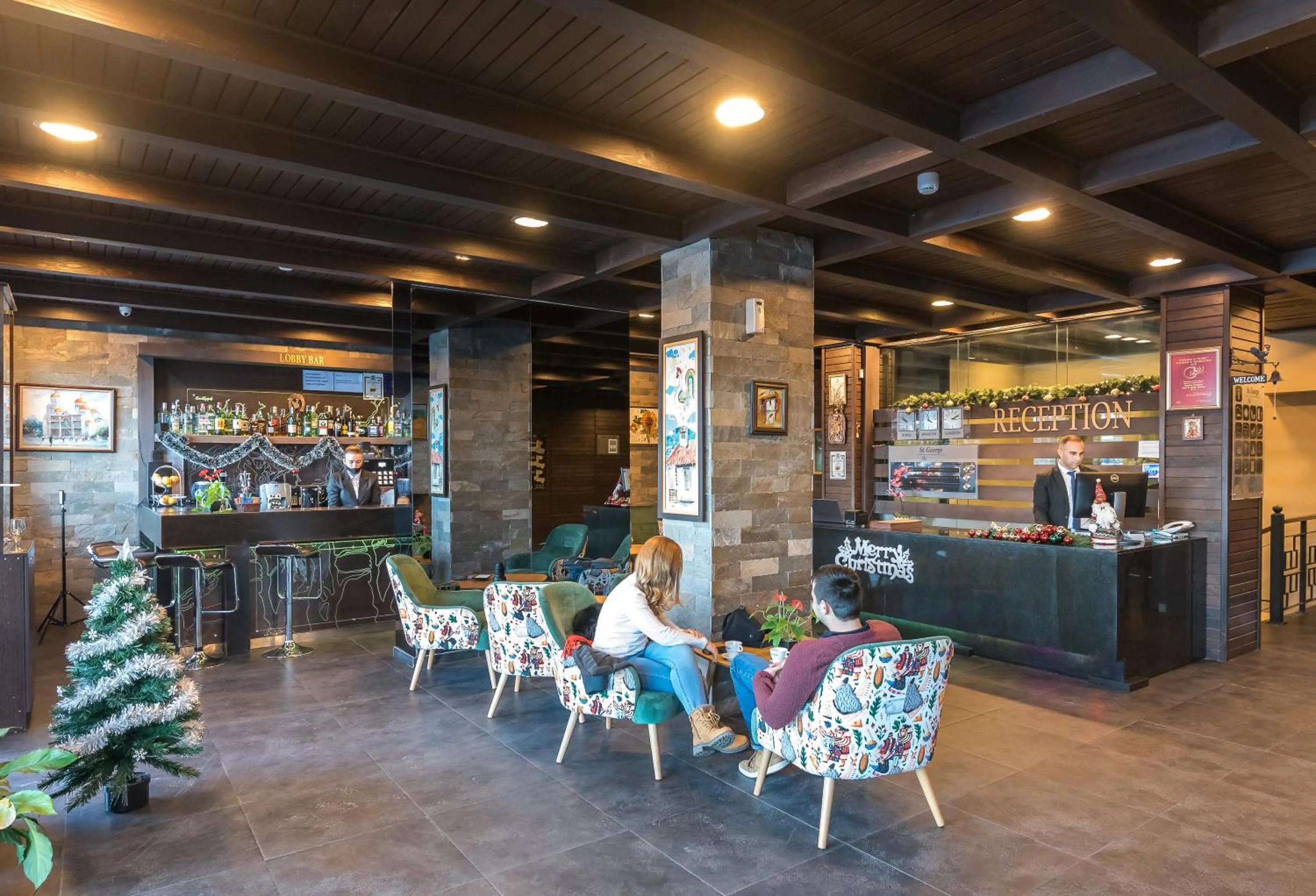 Lobby or reception in St George Ski & Holiday - Half Board & All Inclusive