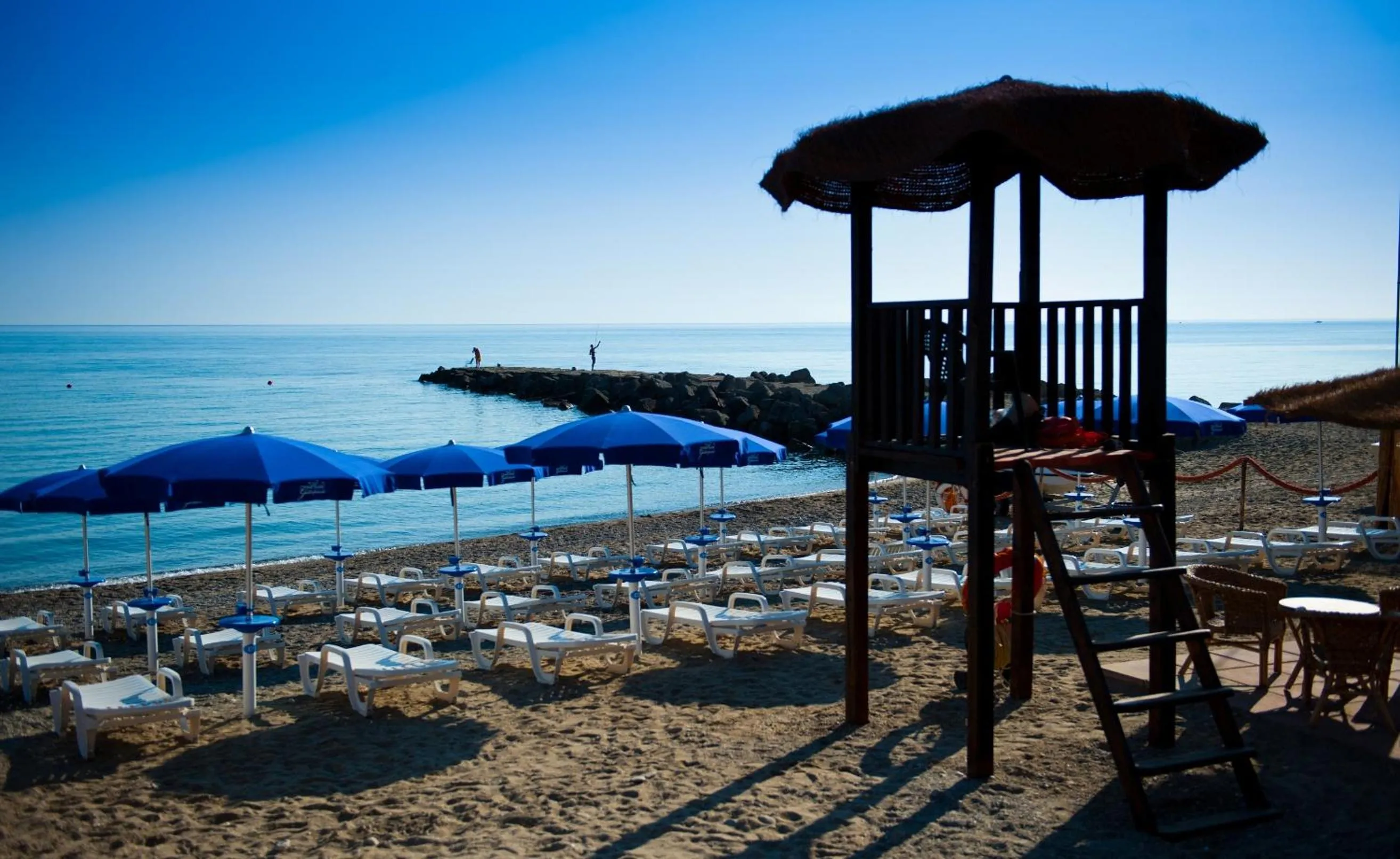 Beach in B&B Gattopardo