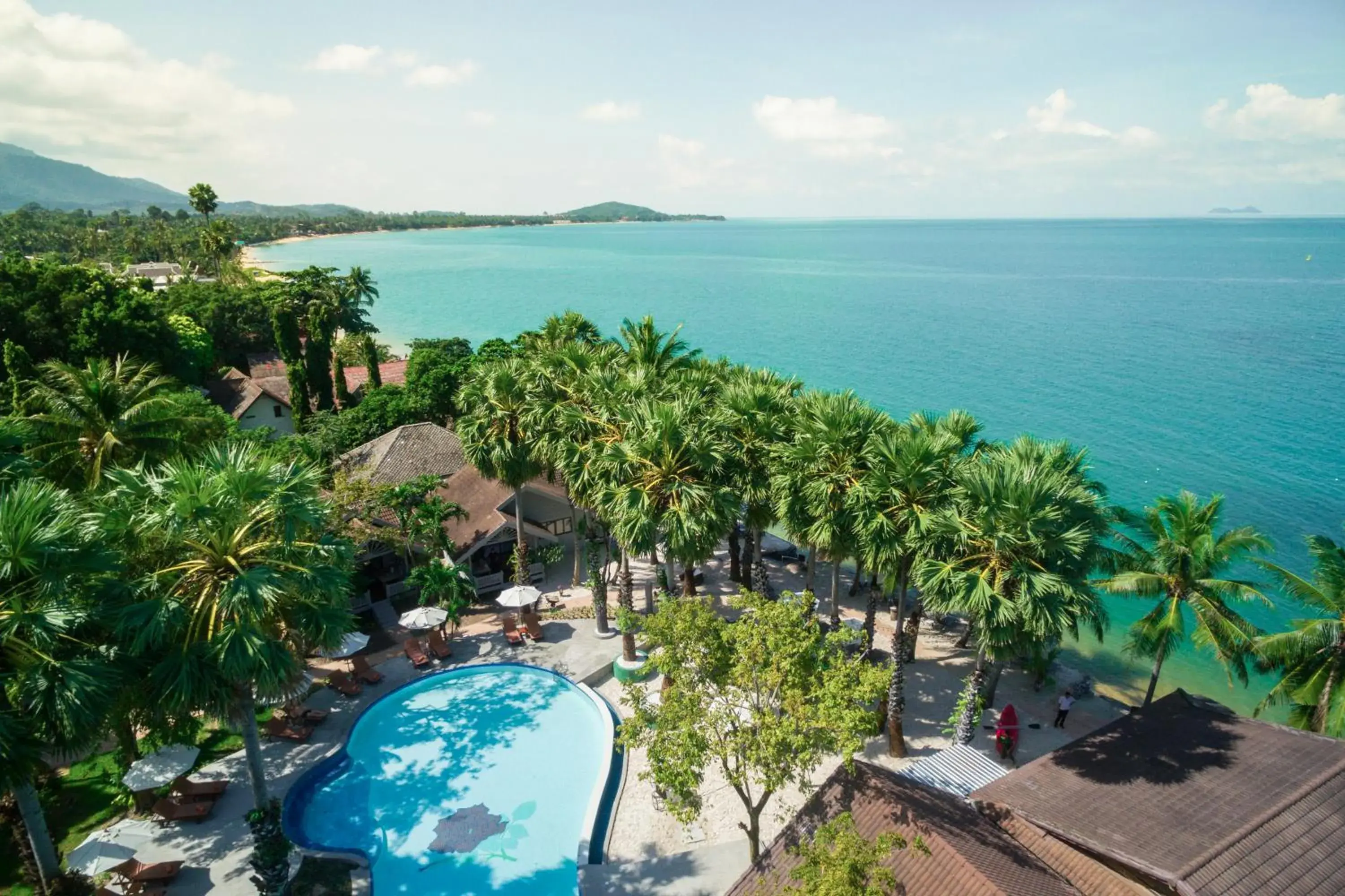 Bird's eye view in Paradise Beach Resort, Koh Samui - SHA Extra Plus Bird's eye view in Paradise Beach Resort, Koh Samui - SHA Extra Plus