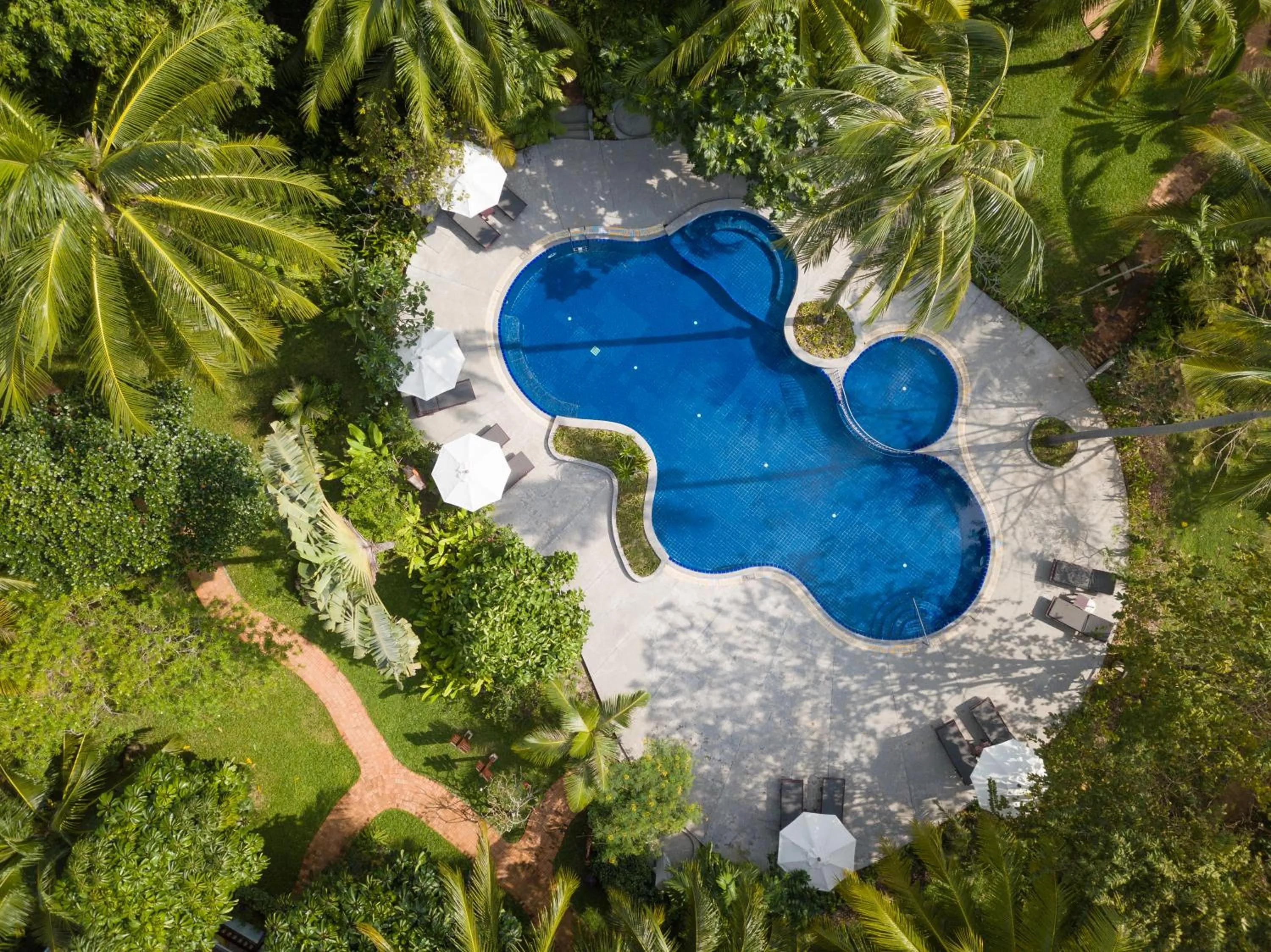 Bird's eye view in Paradise Beach Resort, Koh Samui - SHA Extra Plus