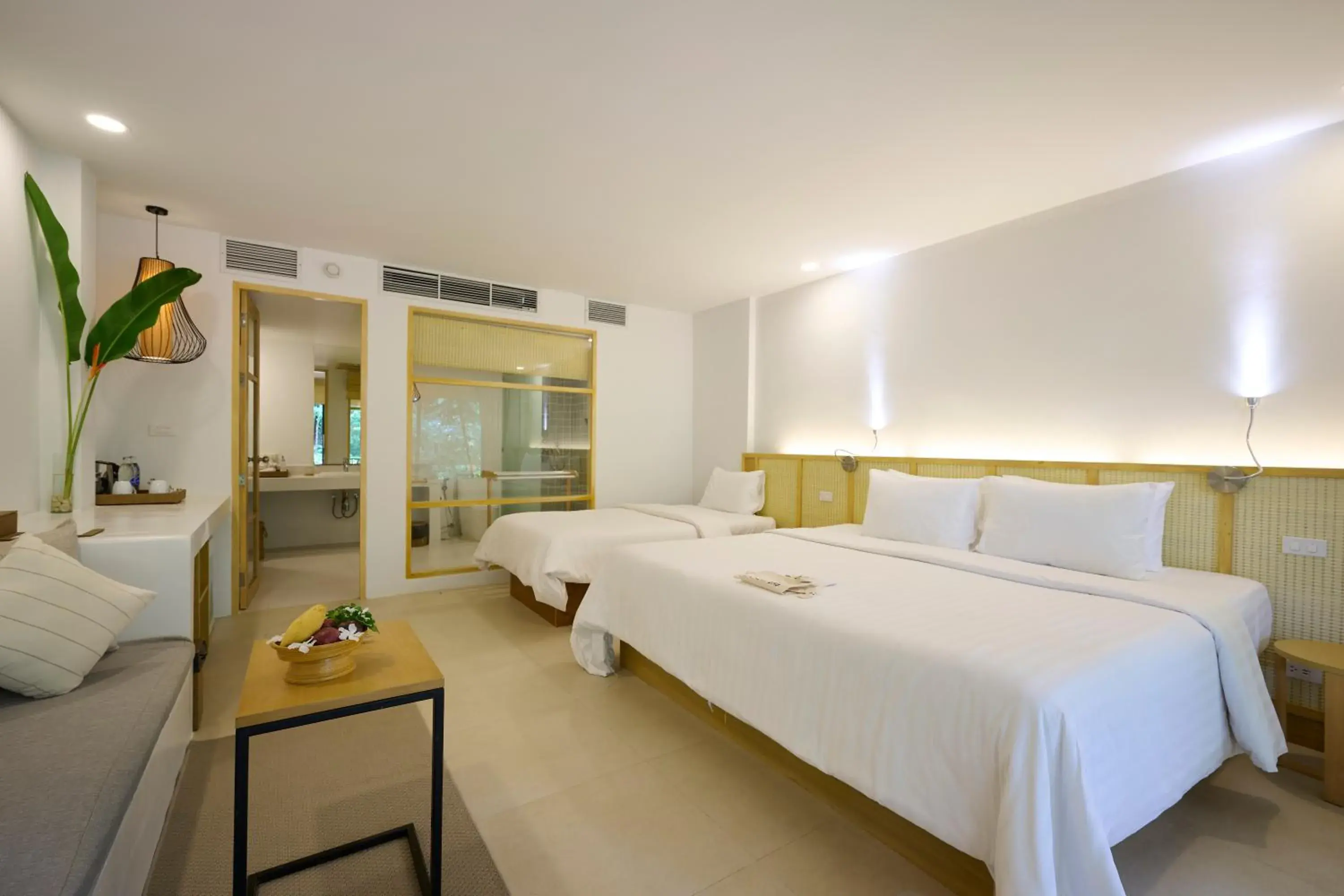 Bed in Paradise Beach Resort, Koh Samui - SHA Extra Plus Bed in Paradise Beach Resort, Koh Samui - SHA Extra Plus