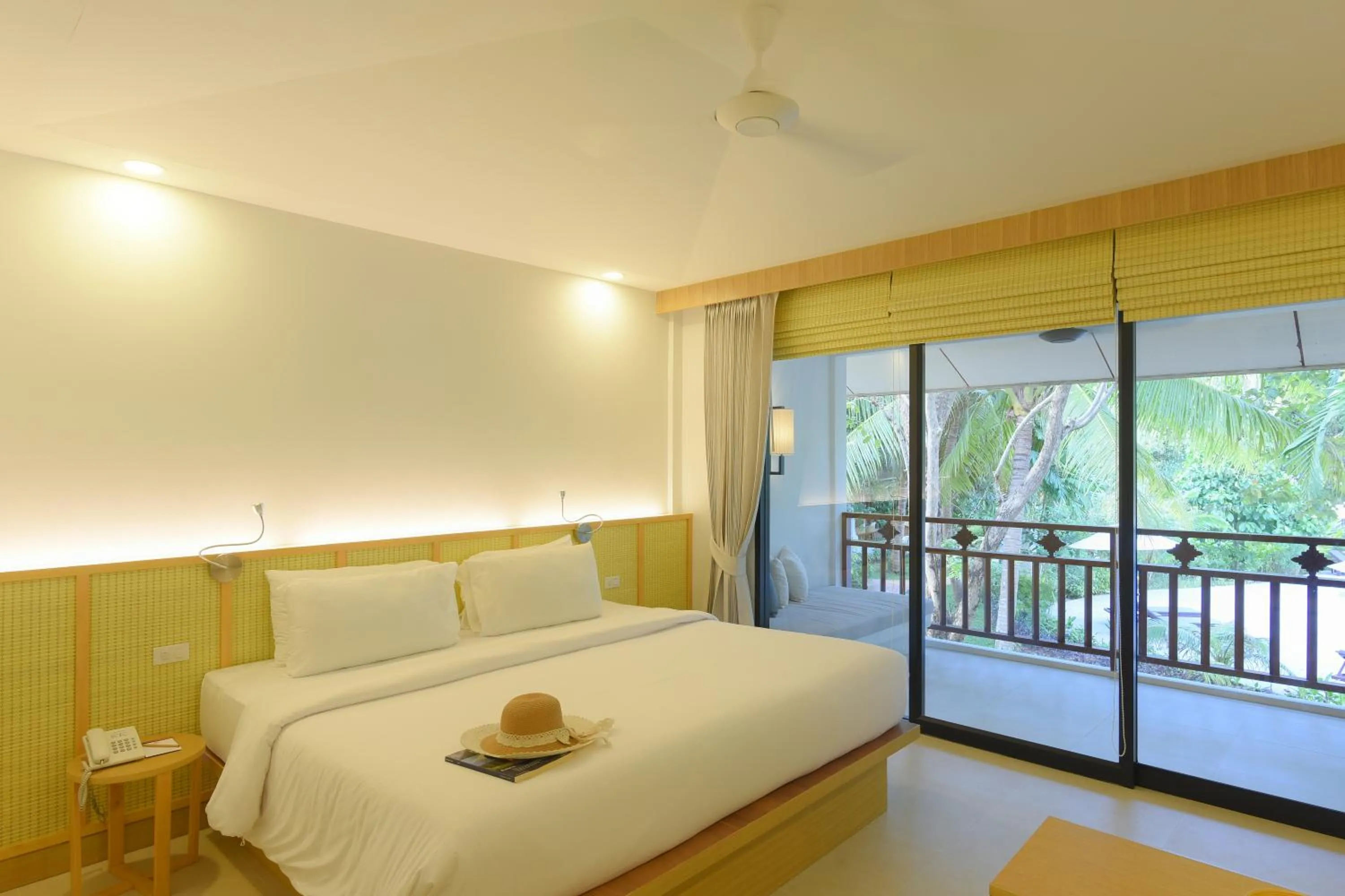 Bed in Paradise Beach Resort, Koh Samui - SHA Extra Plus
