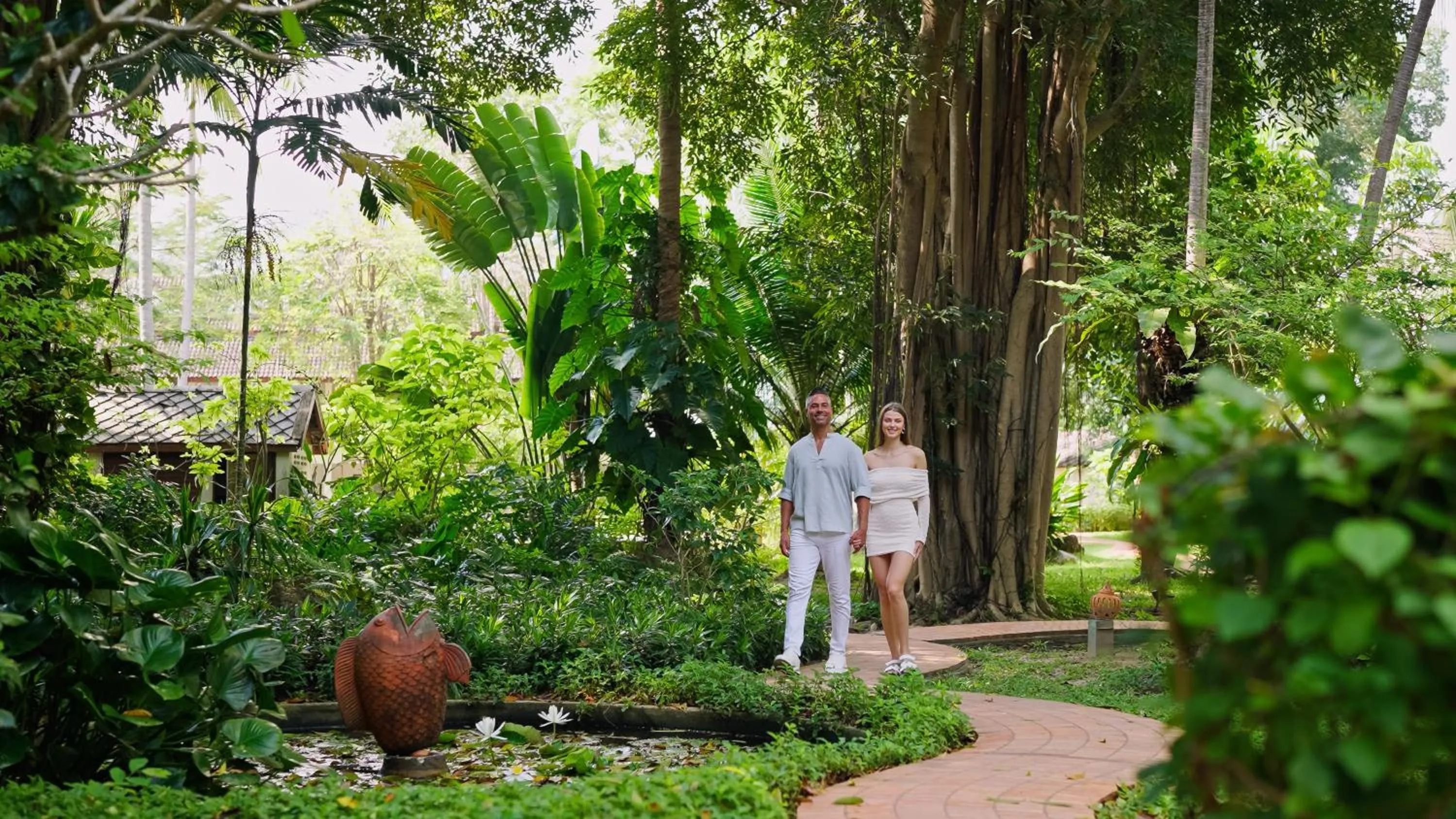 Garden in Paradise Beach Resort, Koh Samui - SHA Extra Plus