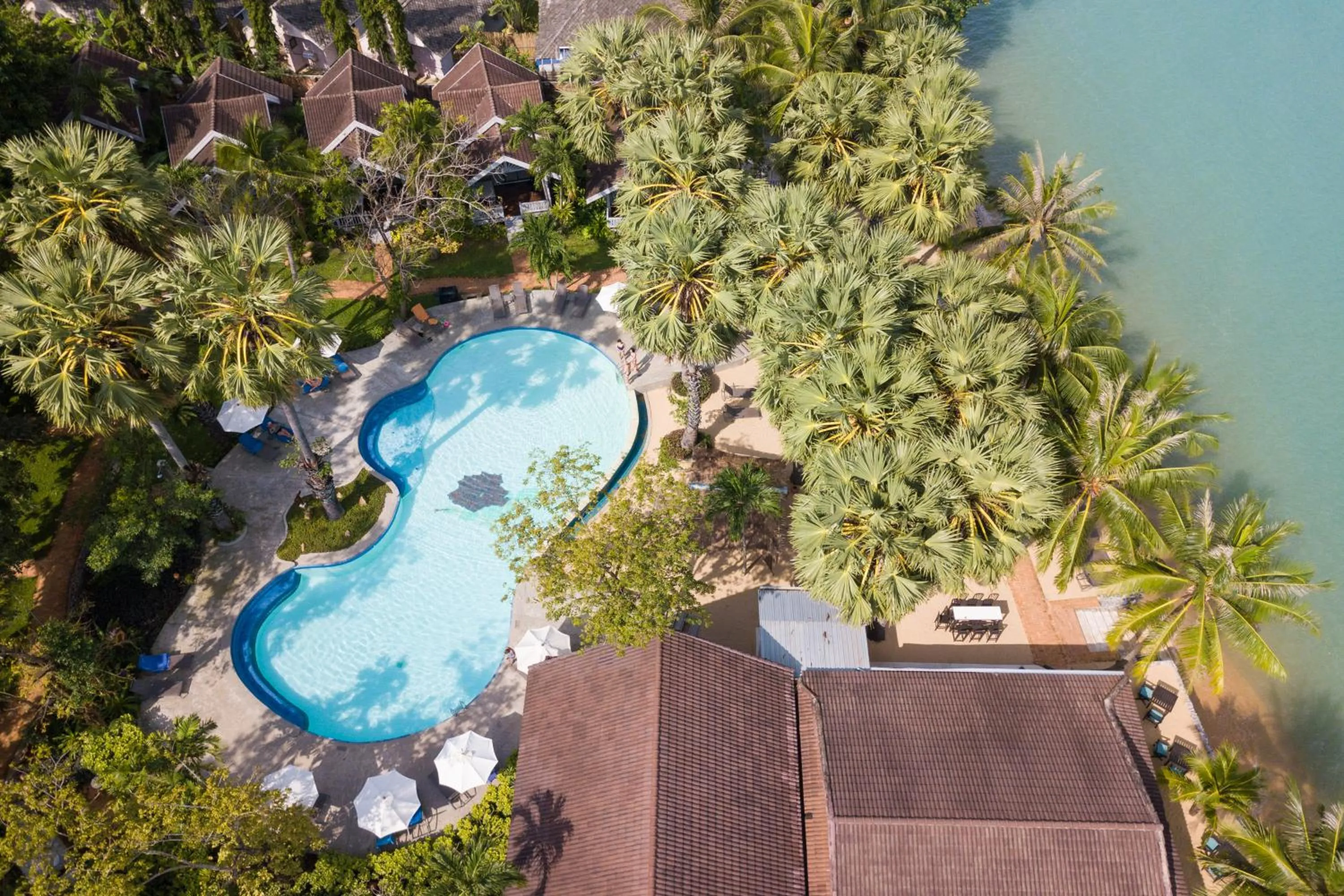 Bird's eye view in Paradise Beach Resort, Koh Samui - SHA Extra Plus