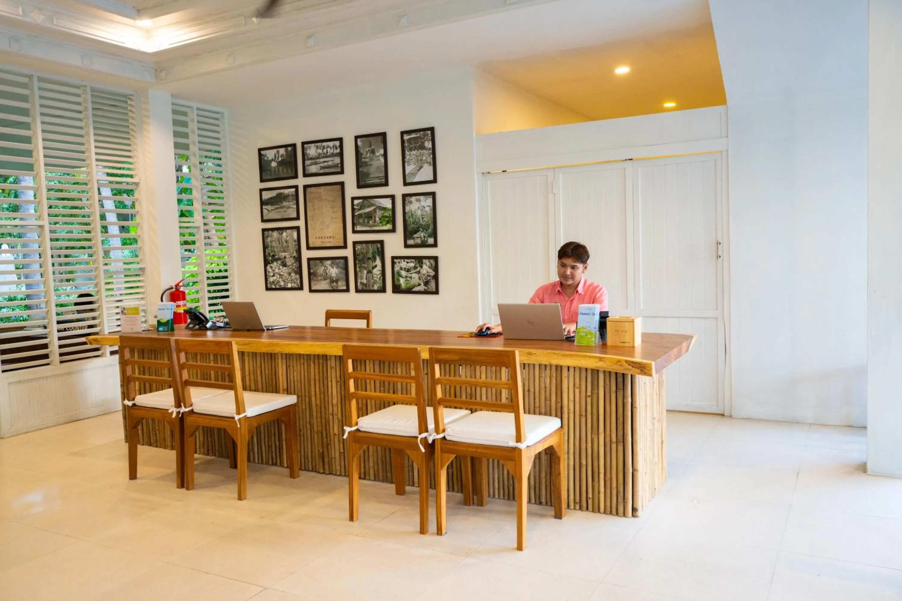 Lobby or reception in Paradise Beach Resort, Koh Samui