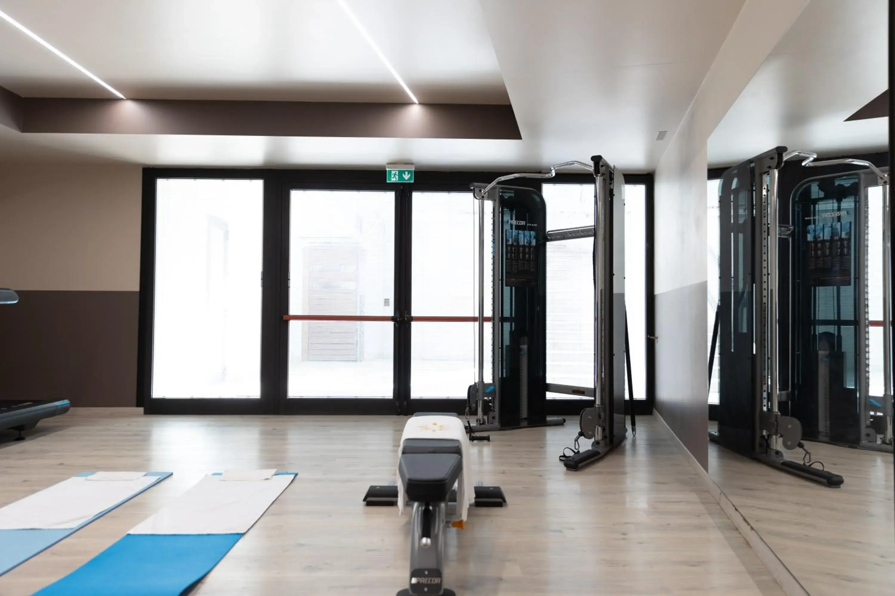 Fitness centre/facilities in Hotel Alla Corte SPA & Wellness Relax Fitness centre/facilities in Hotel Alla Corte SPA & Wellness Relax