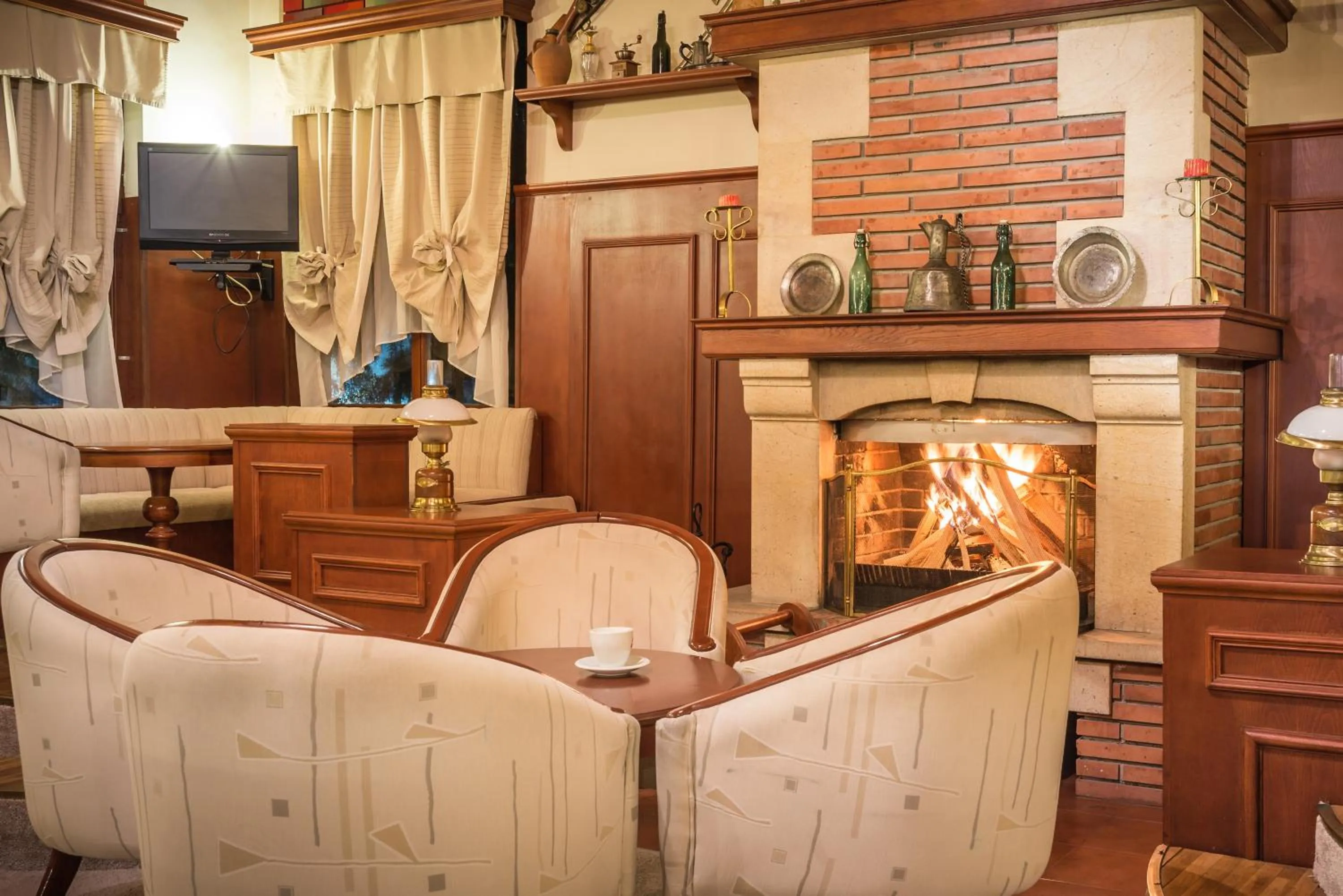 Lounge or bar in Elina Hotel