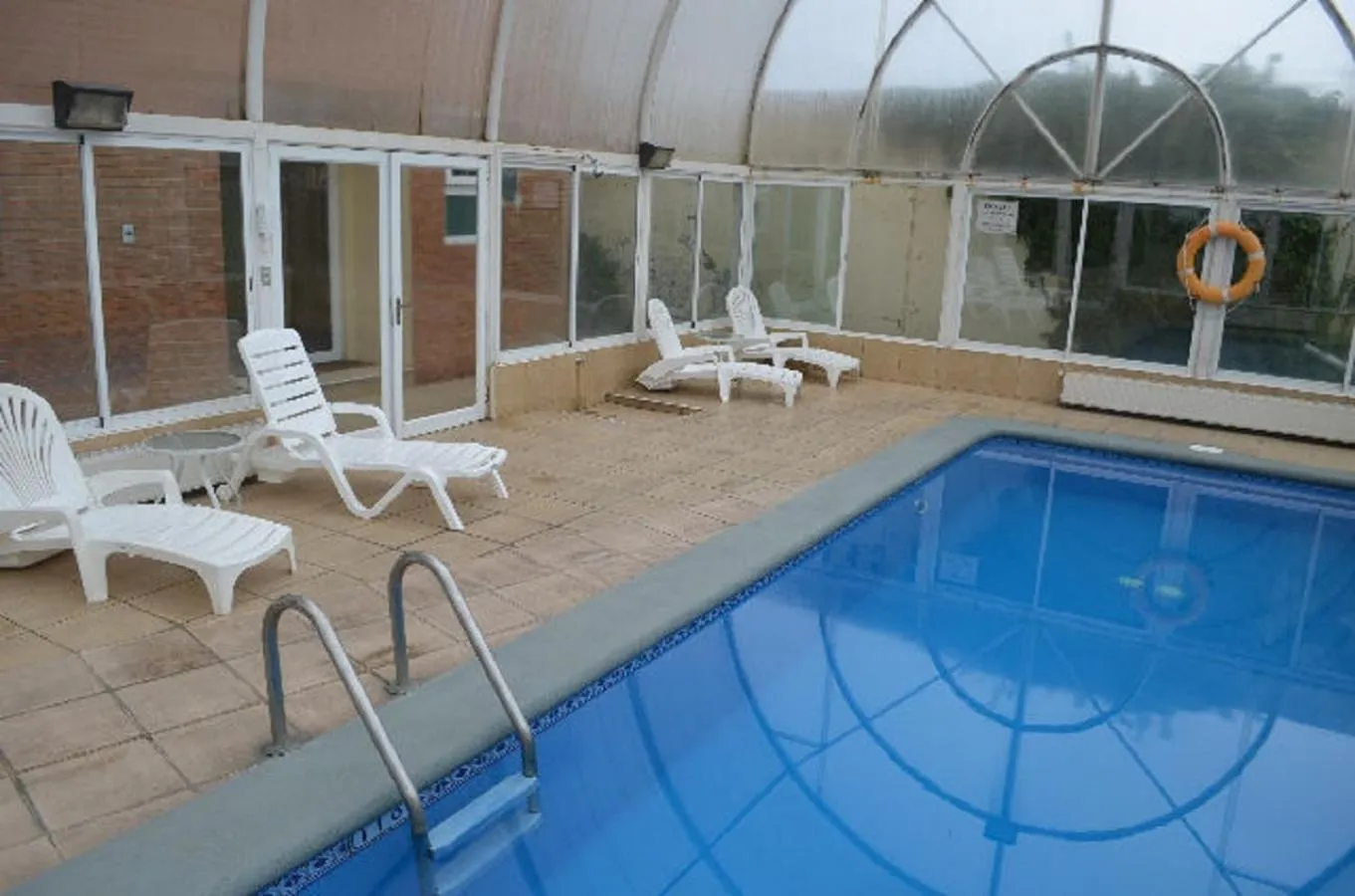 Pool view in Hotel Diego De Almagro Talca