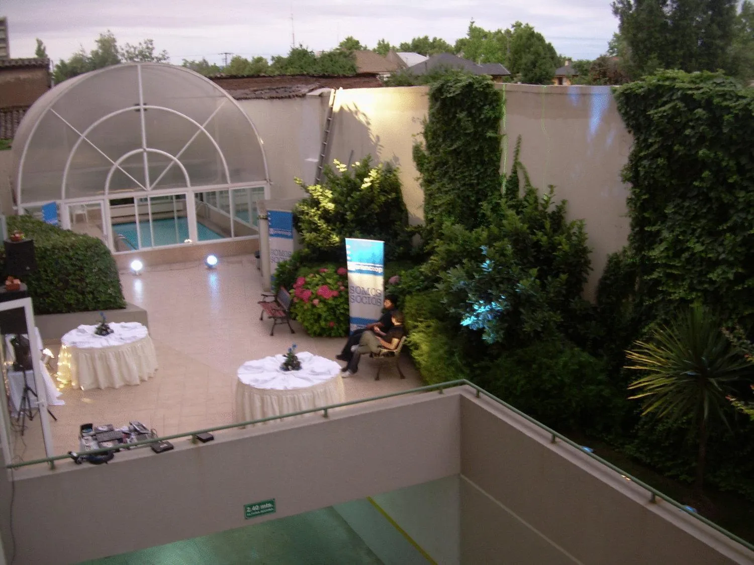 Patio in Hotel Diego De Almagro Talca