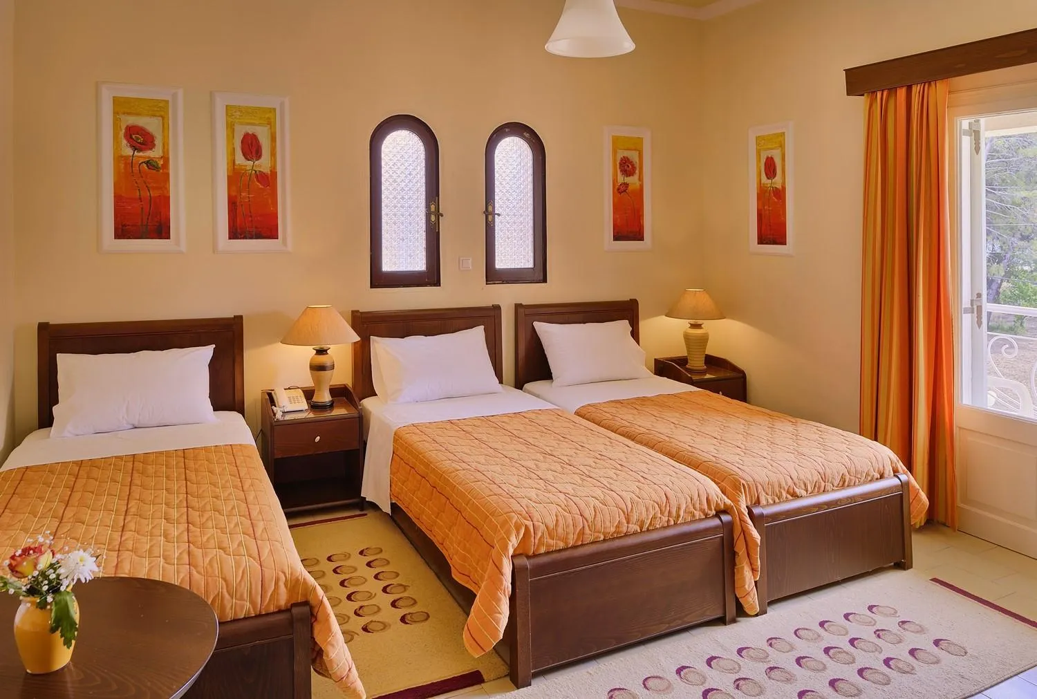 Bed in Molfetta Beach Hotel