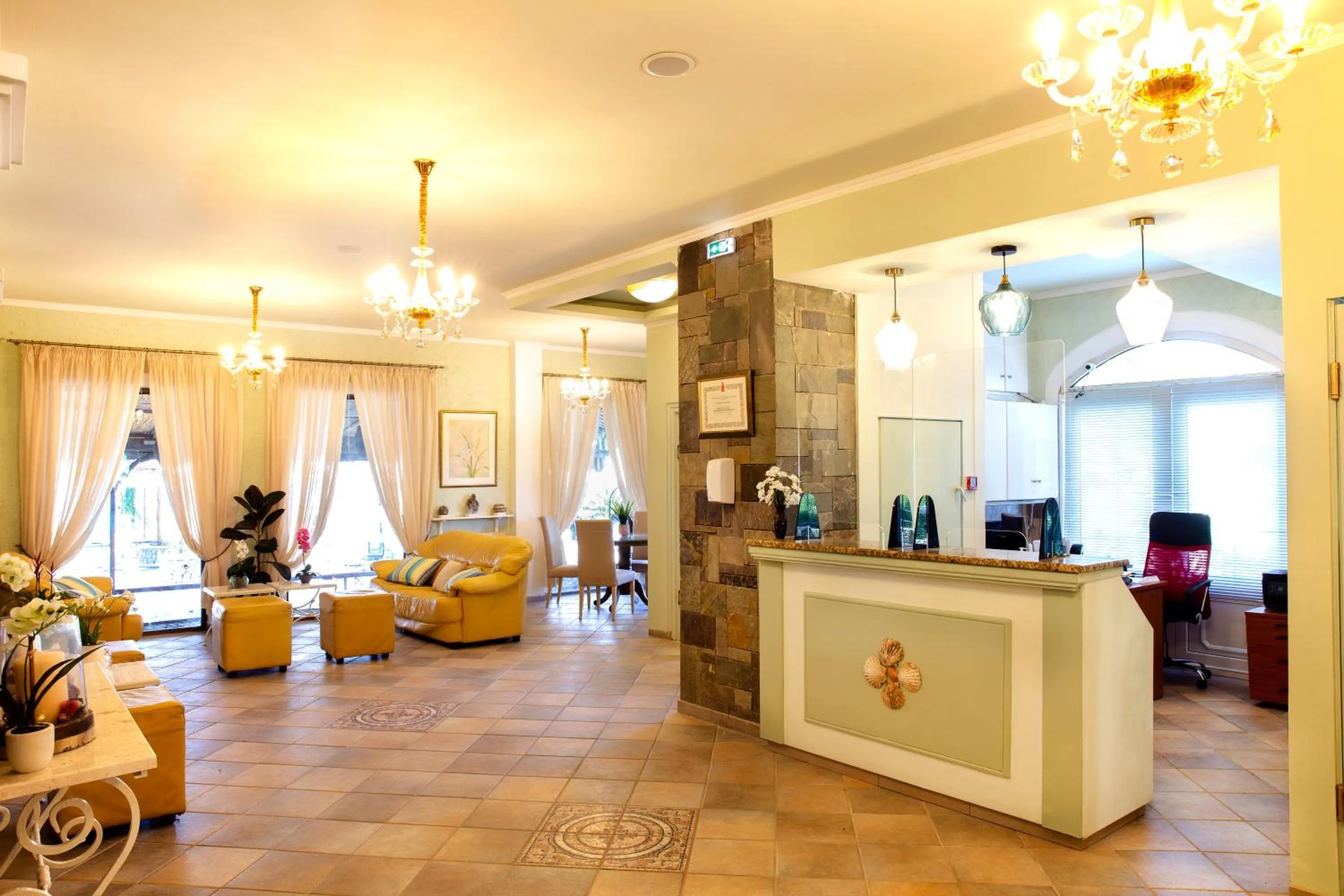 Lobby or reception in Molfetta Beach Hotel