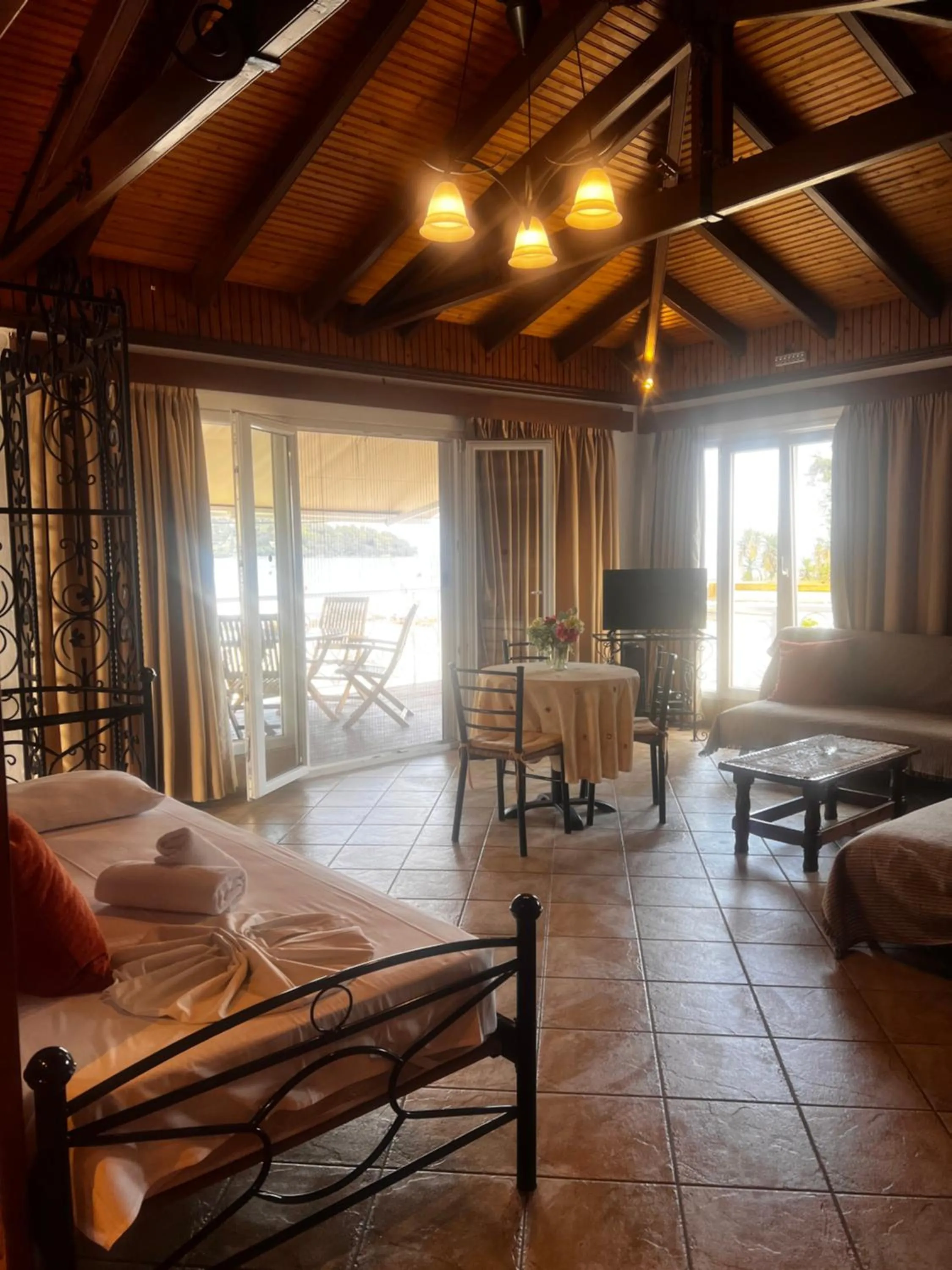 Bed in Molfetta Beach Hotel