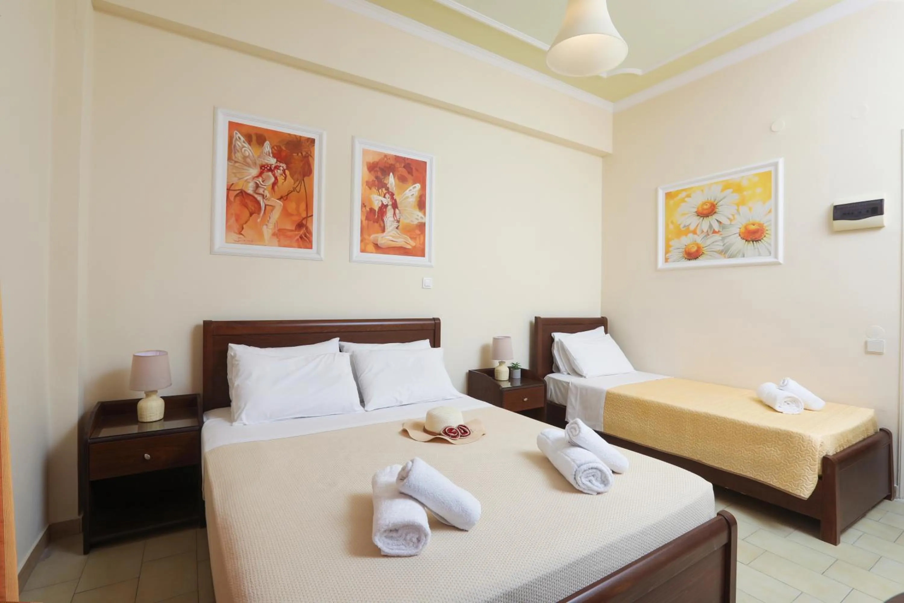 Bed in Molfetta Beach Hotel