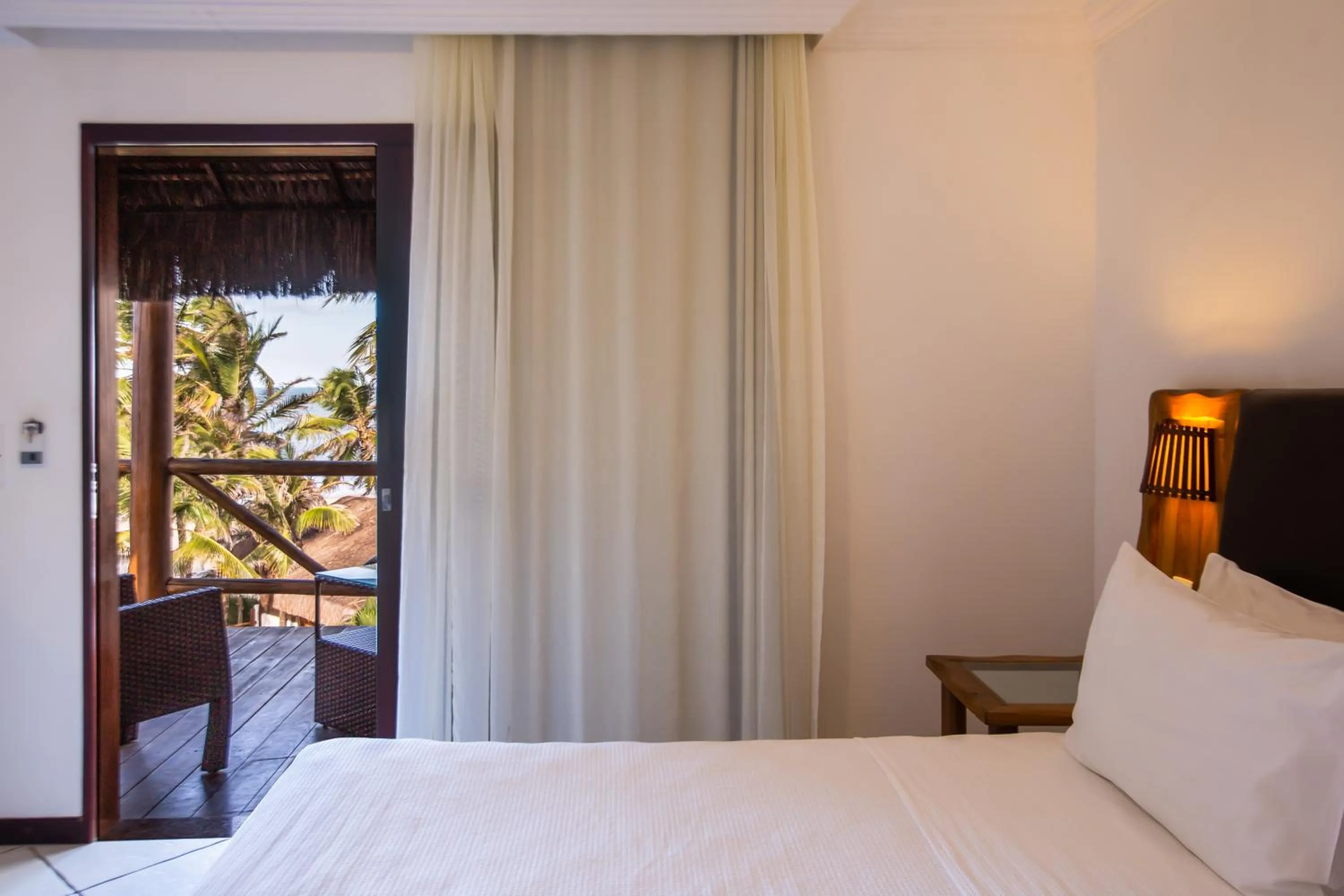 Bed in Duro Beach Hotel