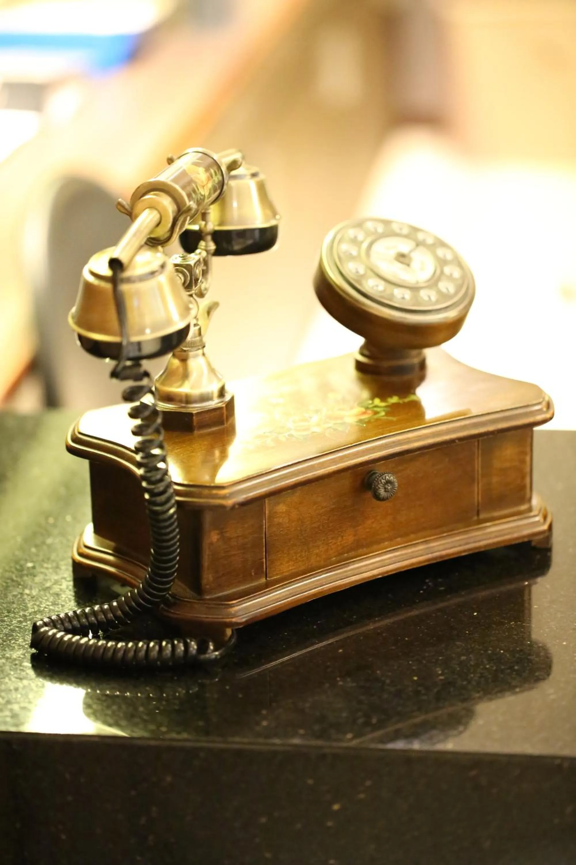 Decorative detail in The Dawin Hotel