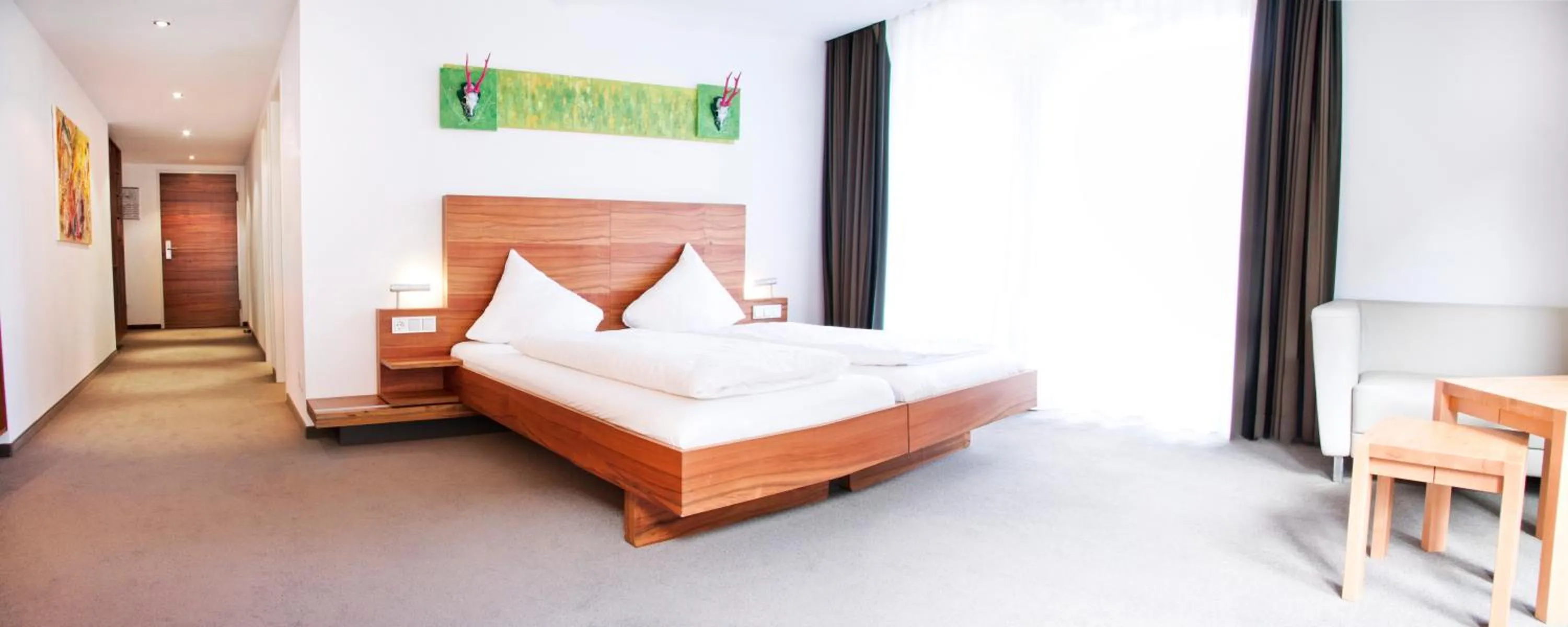 Bed in Pepis Skihotel