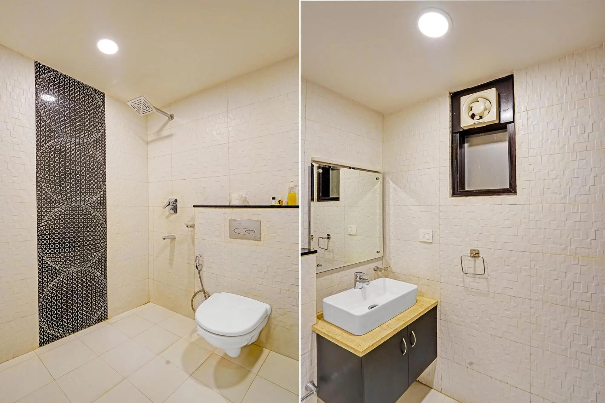 Bathroom in FabHotel Galaxy - Nr Patel Nagar Metro
