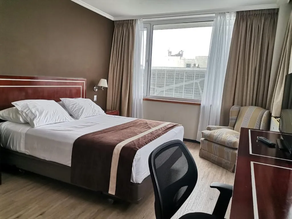 Bed in Hotel El Araucano