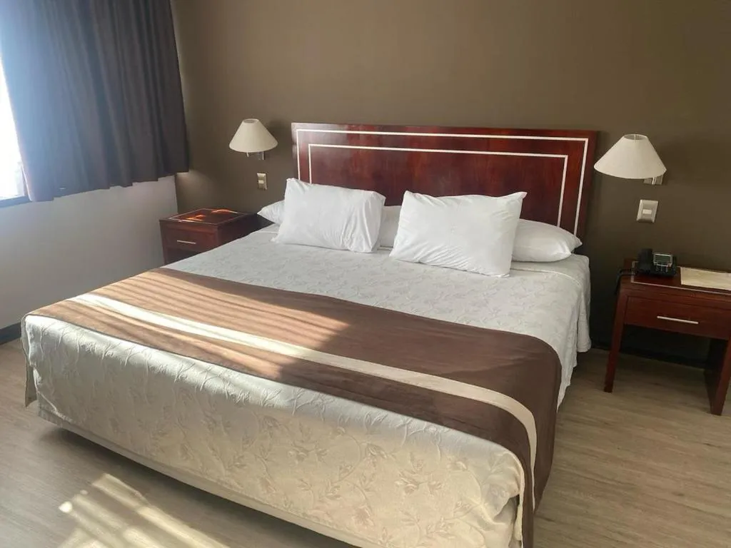 Bed in Hotel El Araucano