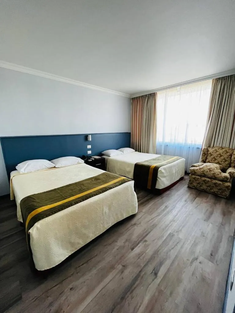 Bed in Hotel El Araucano