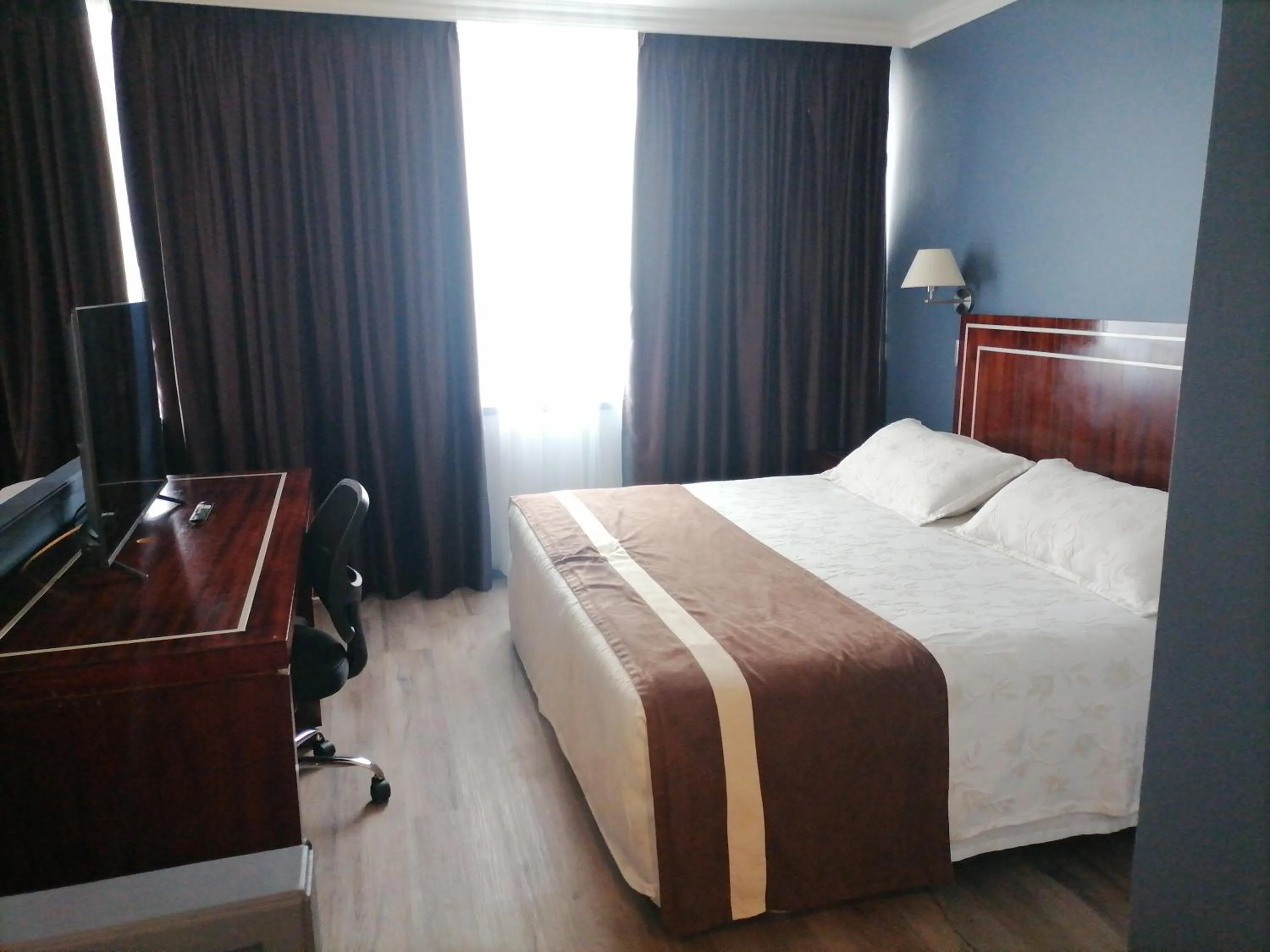 Bed in Hotel El Araucano