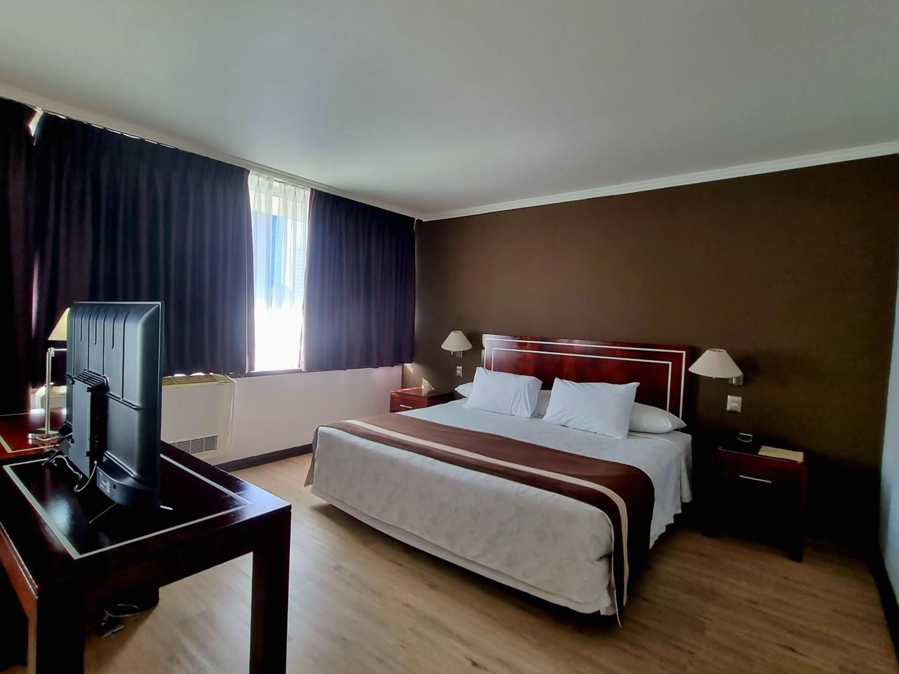 Bed in Hotel El Araucano