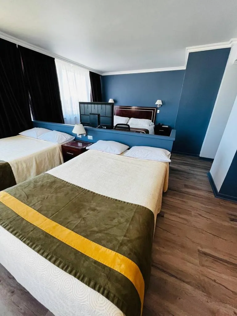 Bed in Hotel El Araucano