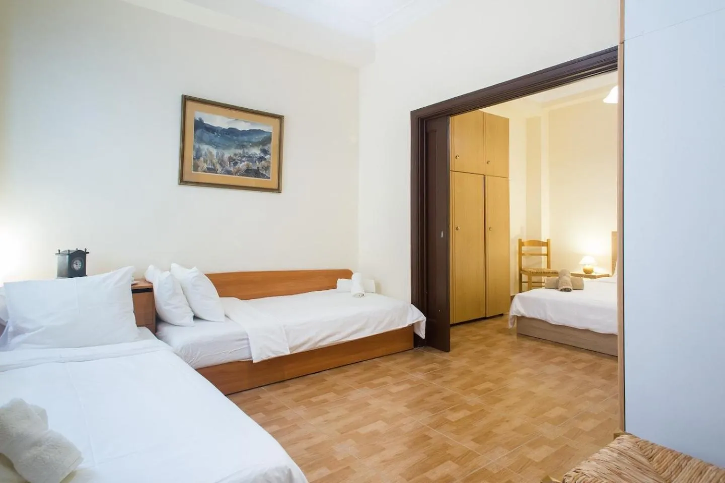 Bed in Acropolis Heart