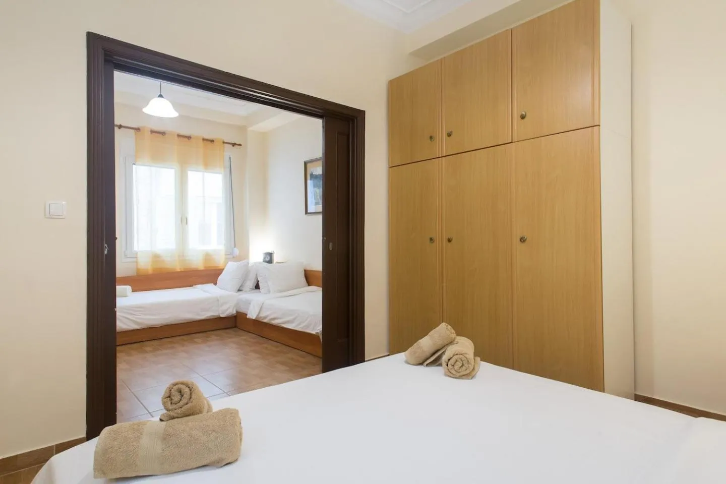 Bed in Acropolis Heart