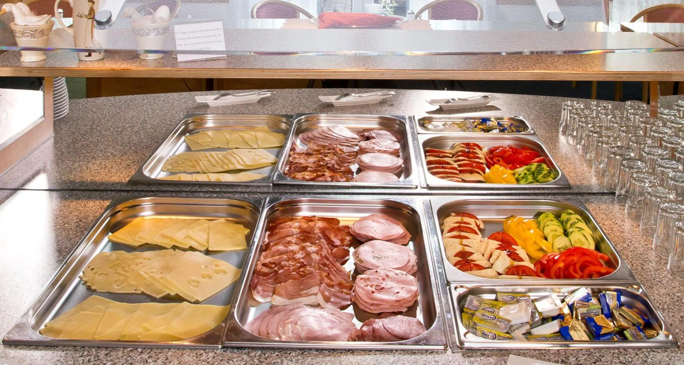 Buffet breakfast in Fairway Hotel