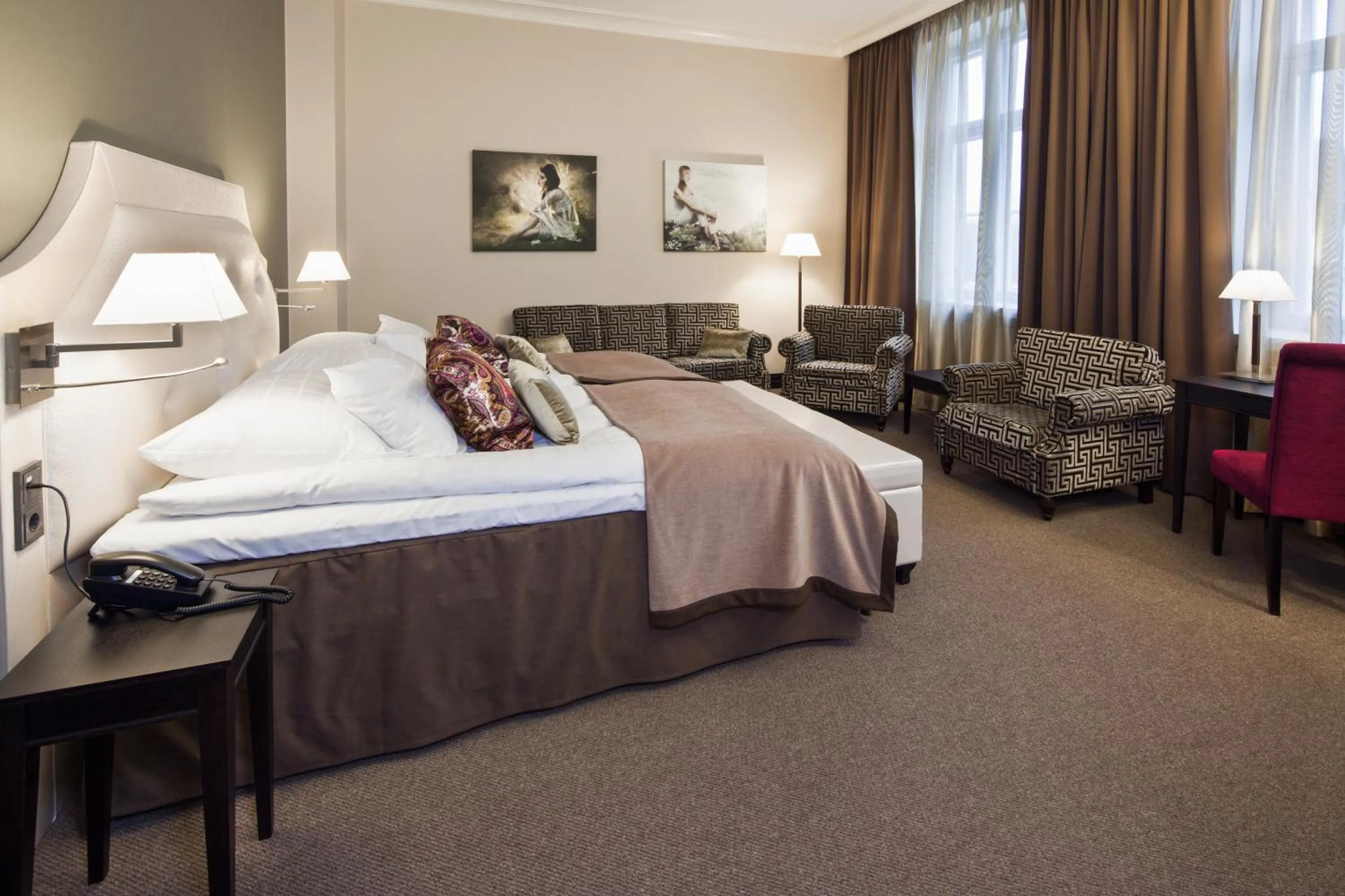 Bed in Holiday Club Saimaan Rauha